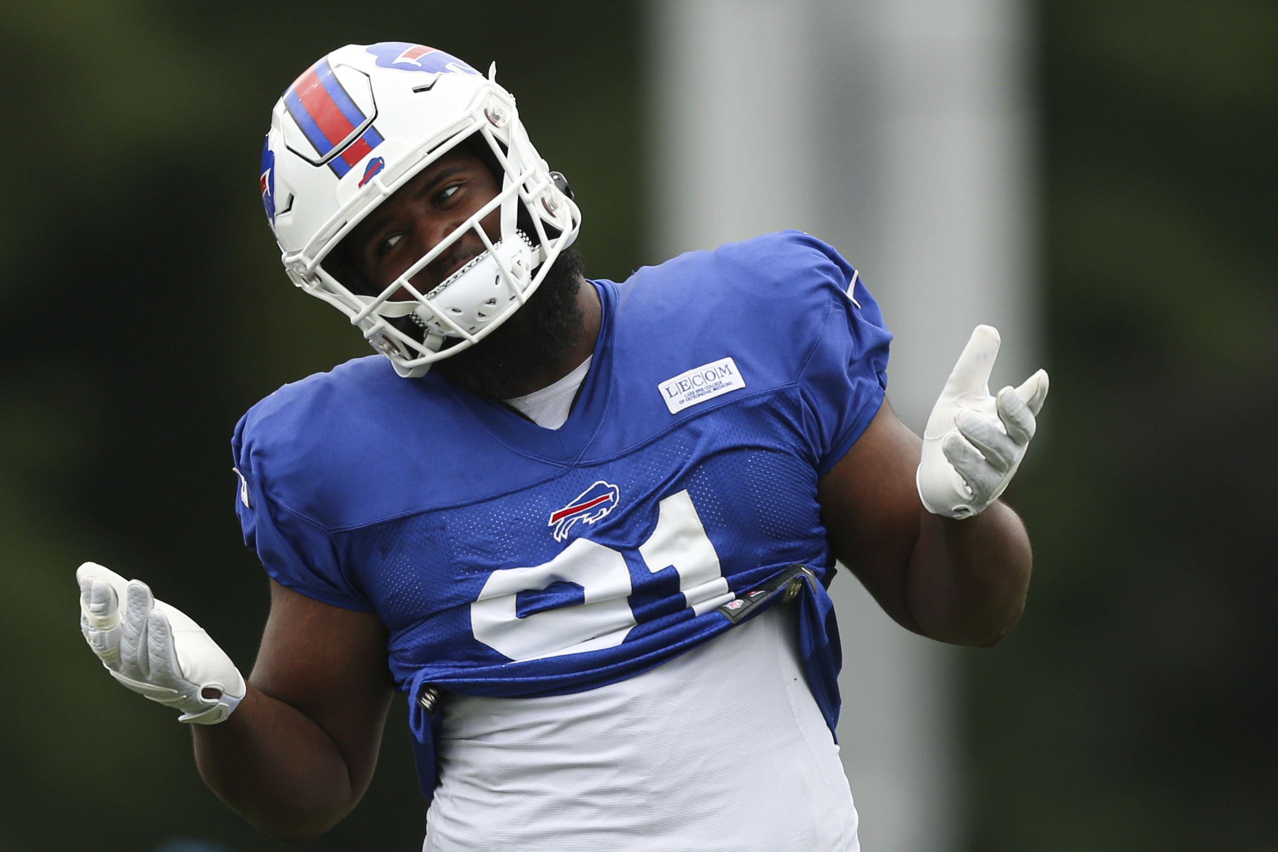 Buffalo Bills Defensive Tackle Ed Oliver Agrees to 4-Year Contract