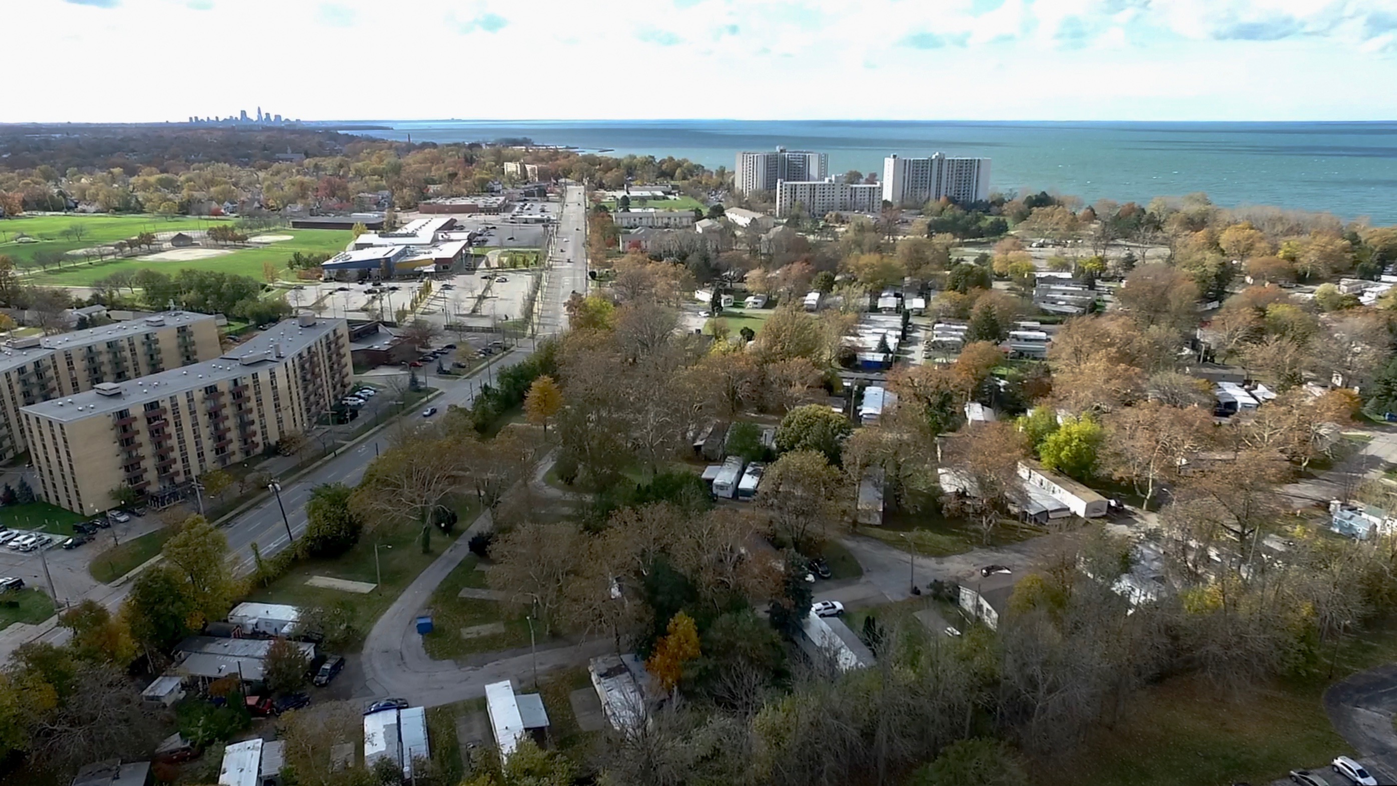 Euclid Beach lakefront