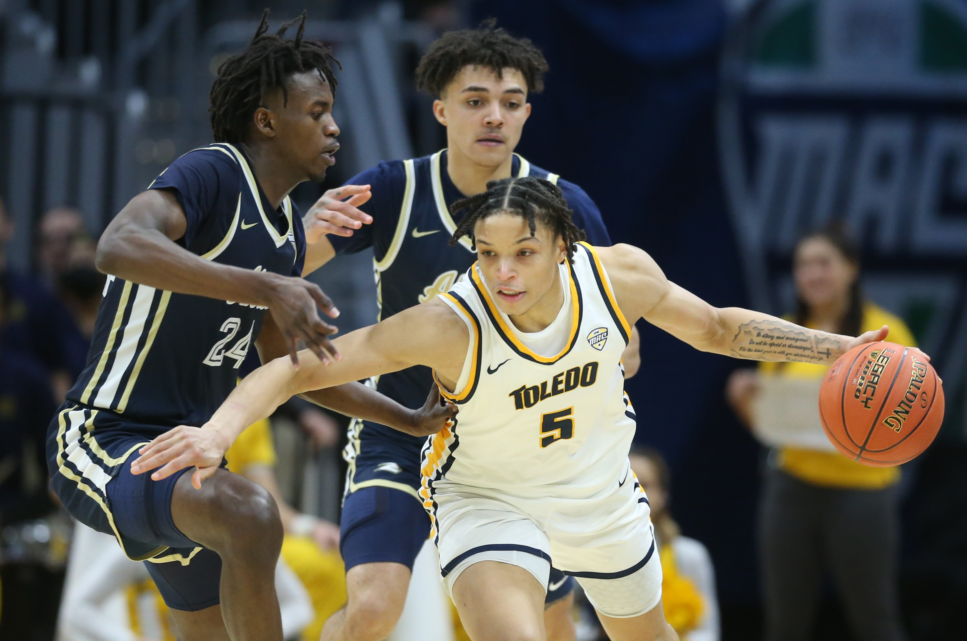 Toledo vs. Akron in MAC Men’s Basketball Tournament’s semifinal round ...