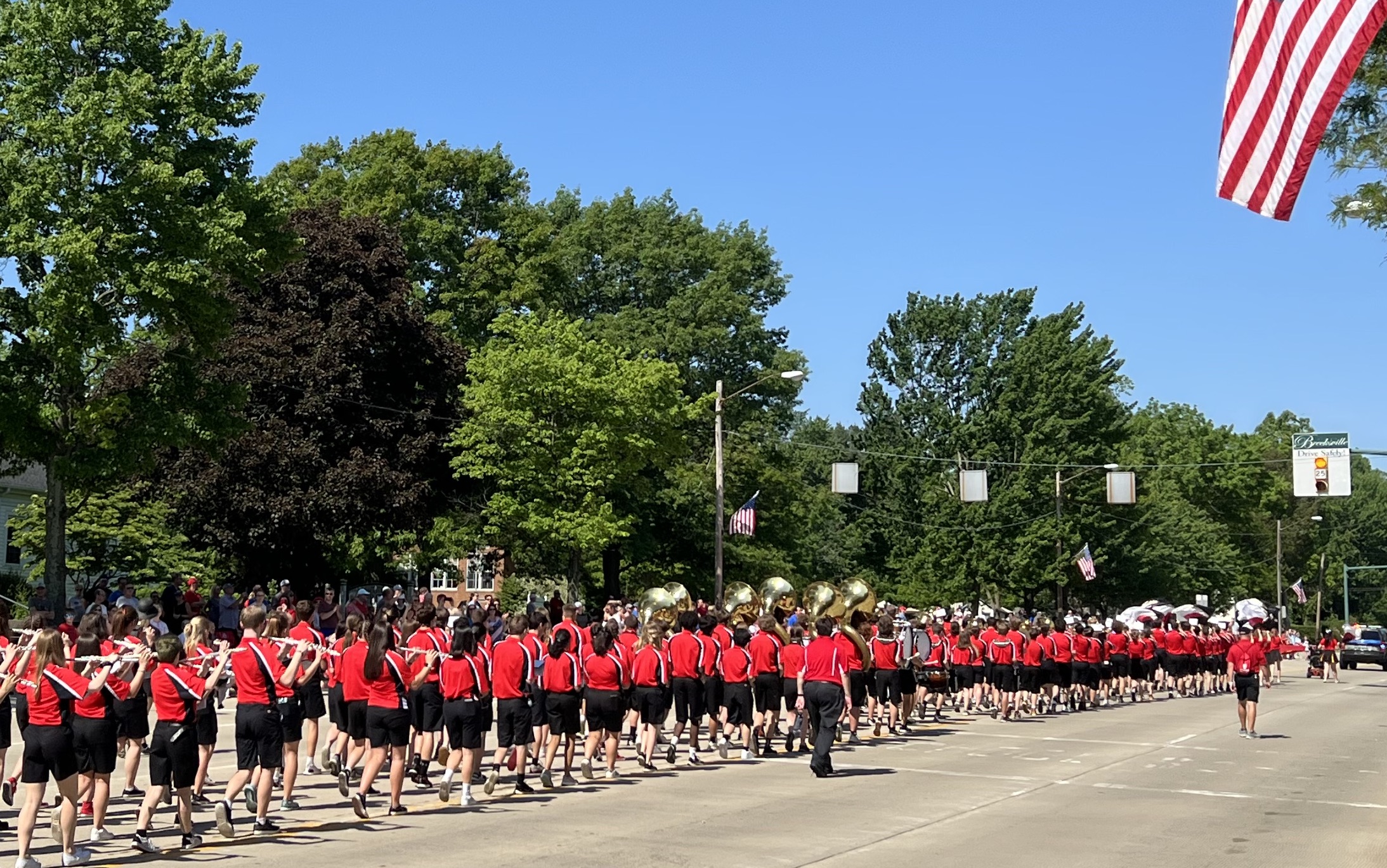 Stepping off from city hall and ending at the cemetery, Brecksville’s