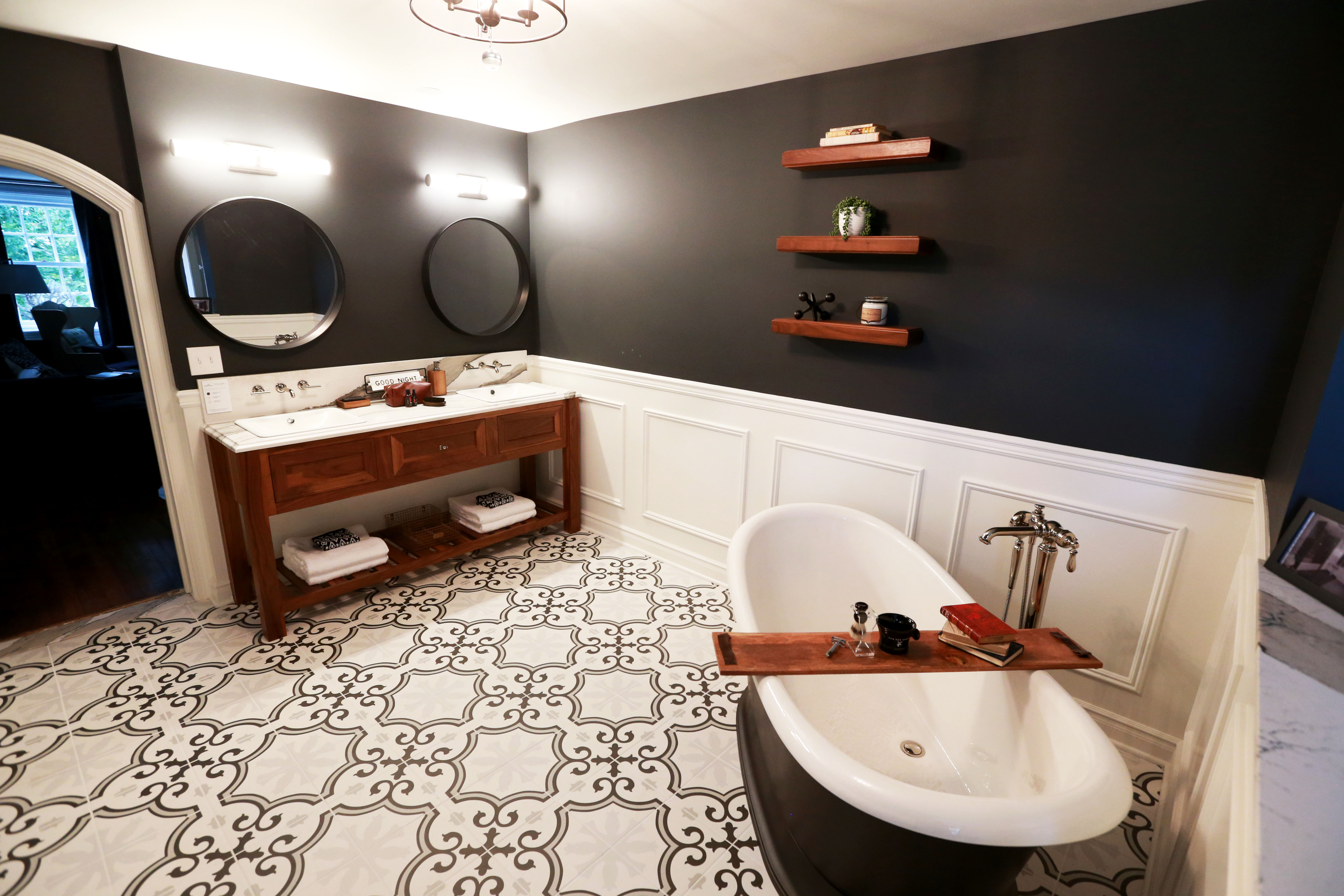 Mansion in May Splendor in September