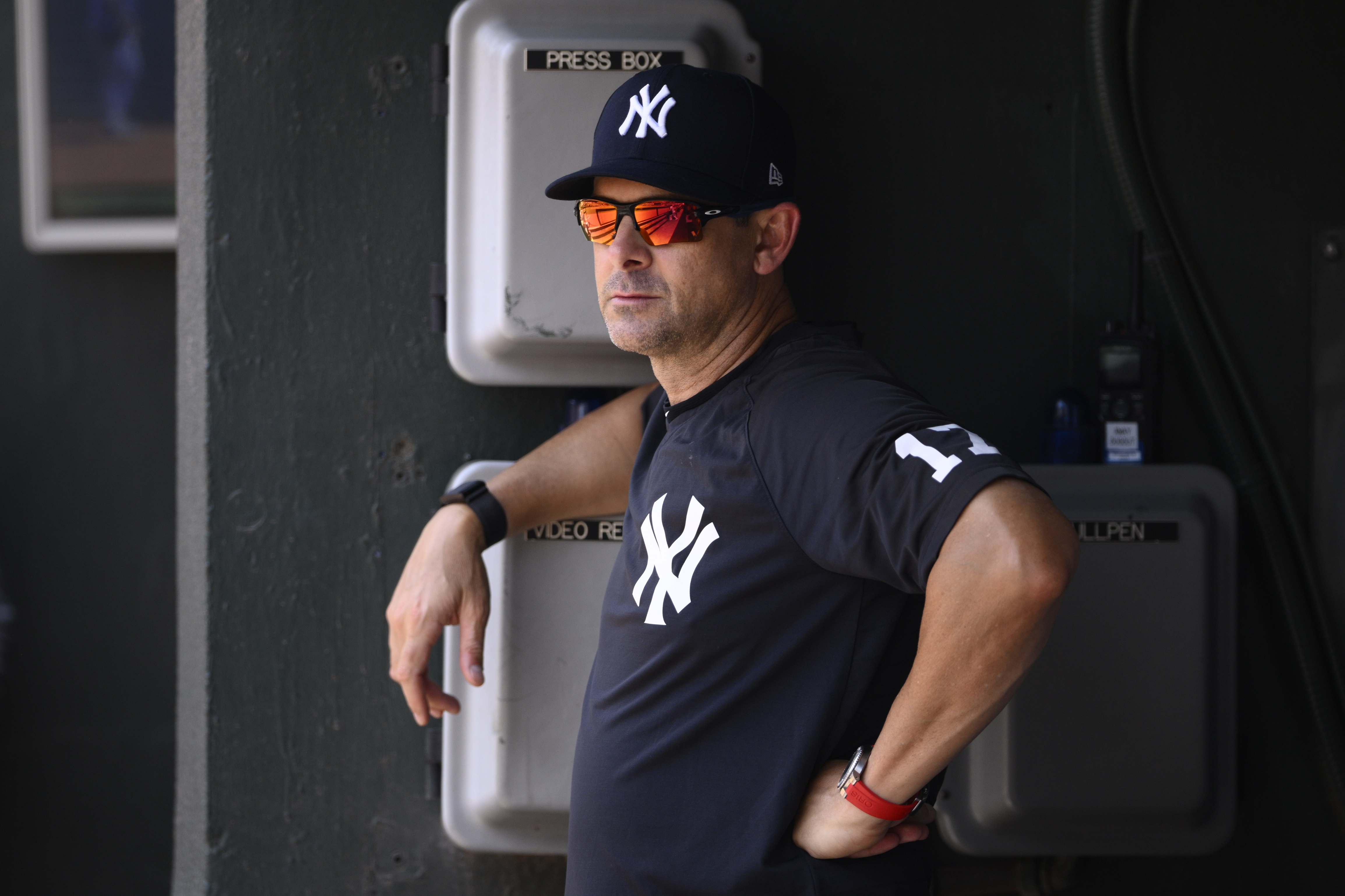 Aaron Boone focused on the players Yankees have as trade deadline