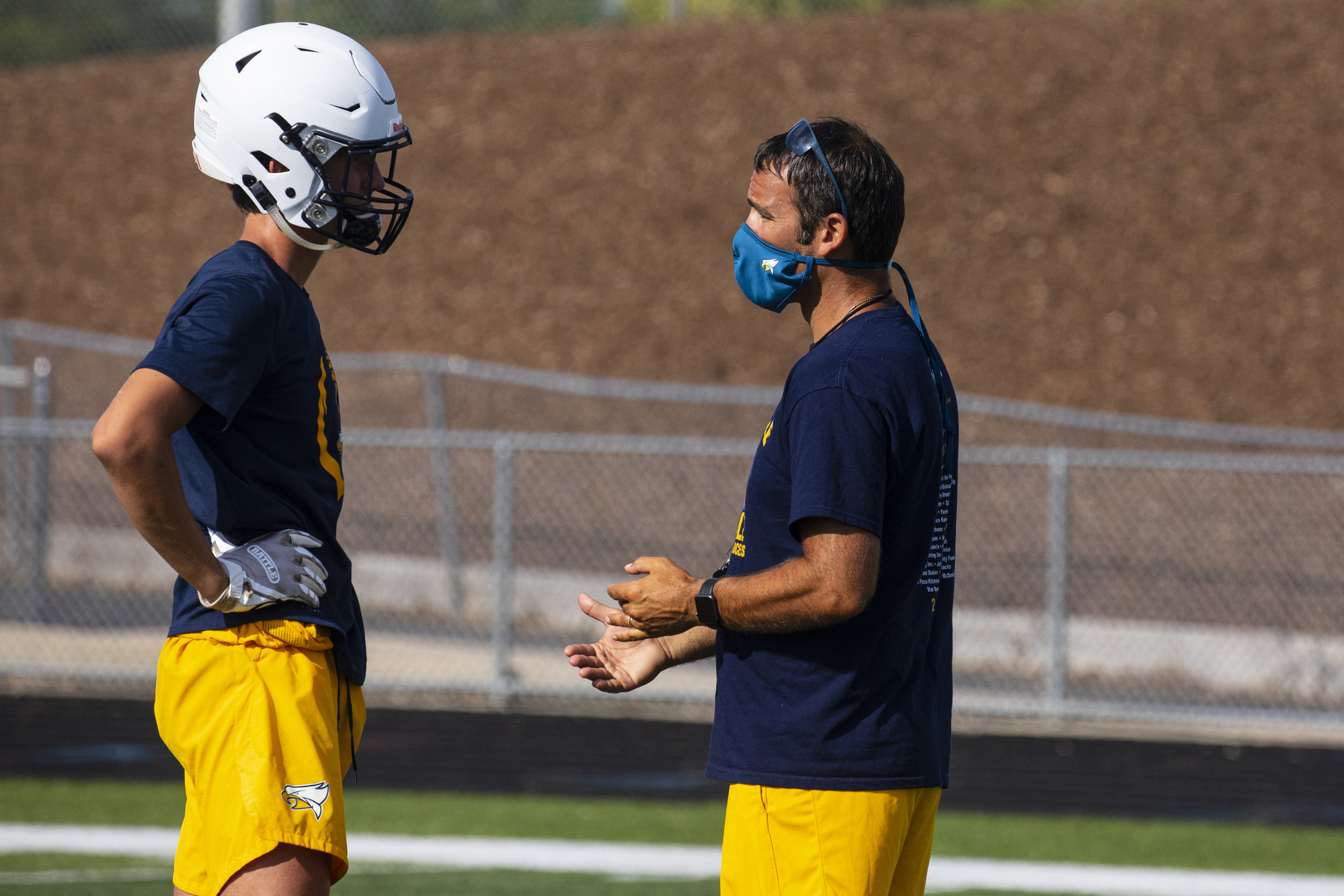 Hudsonville High School football practice 2020 - mlive.com