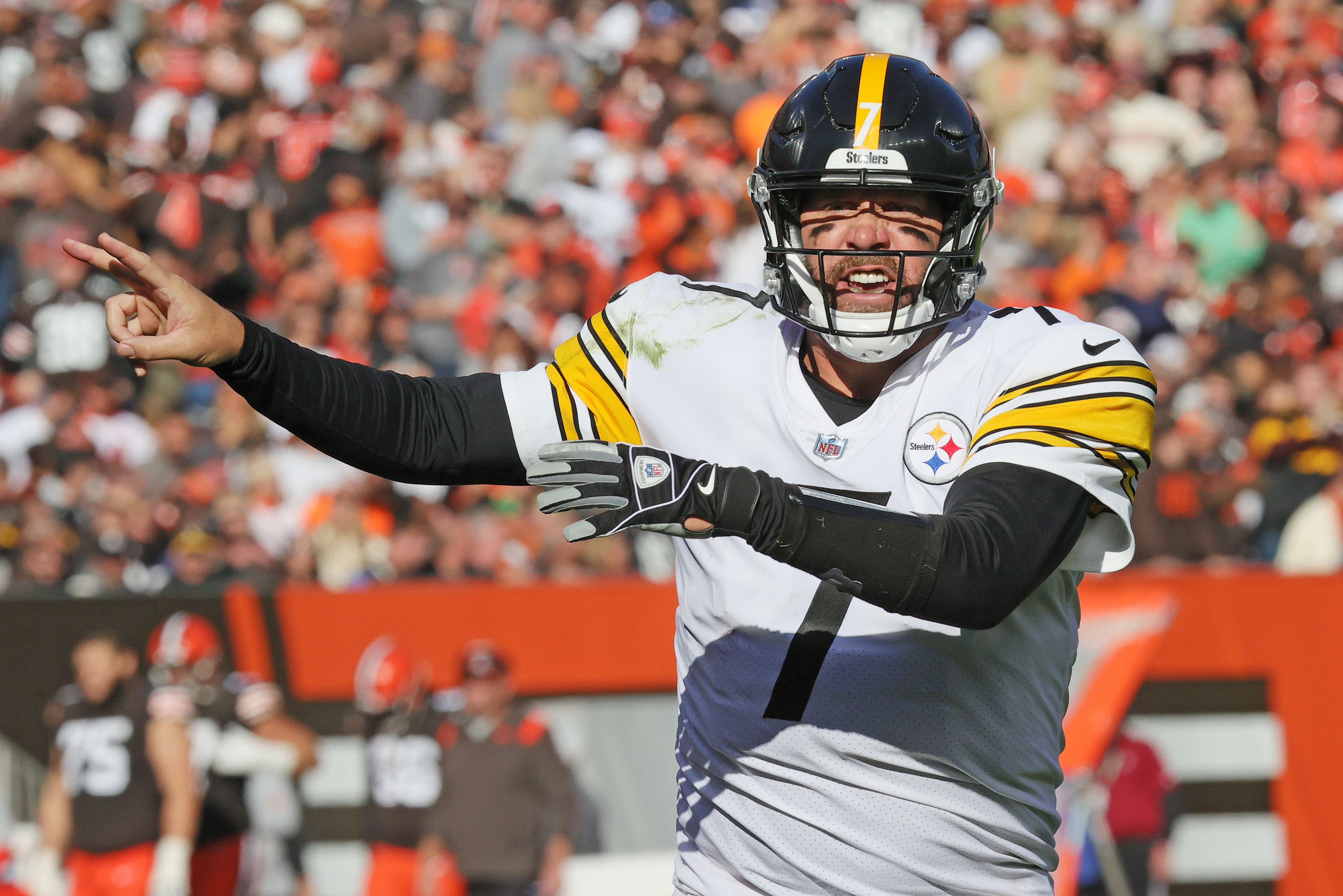Browns will face Ben Roethlisberger in what he admitted Thursday
