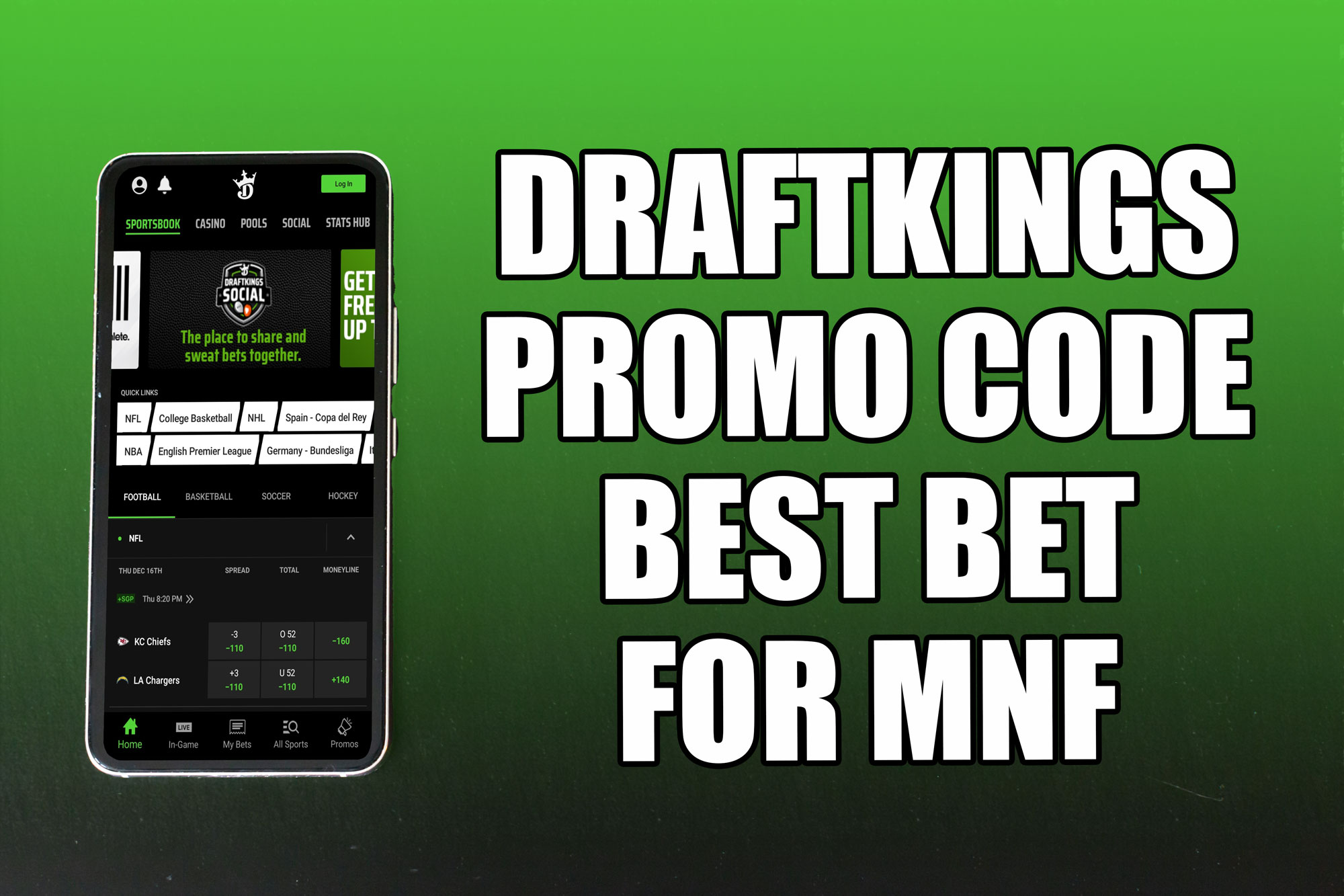 DraftKings Promo Code: Eagles-Commanders Bet $5, Win $200 Bonus - Crossing  Broad