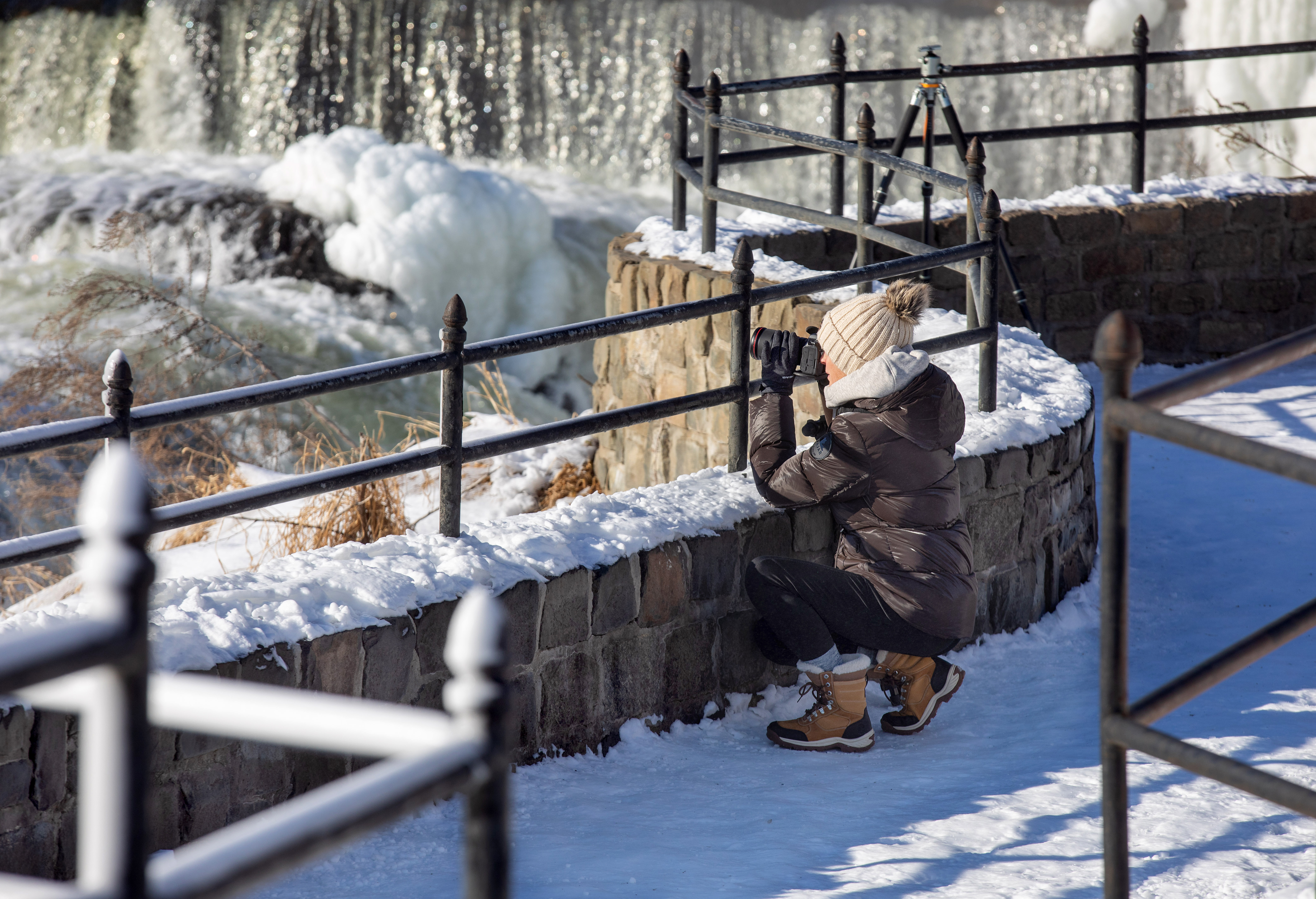 Great falls frozen - nj.com