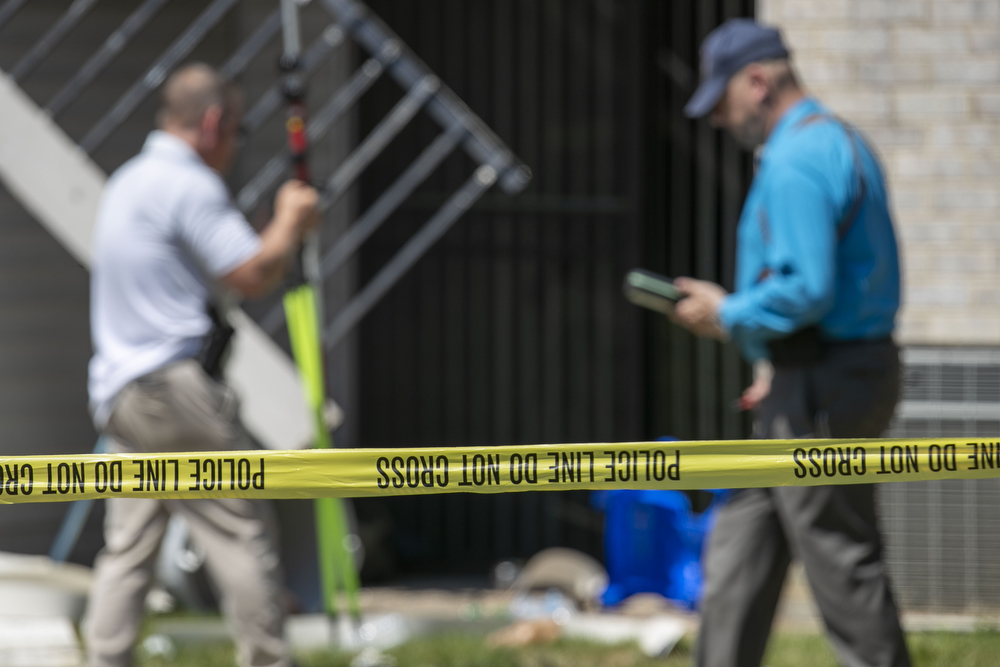 Aftermath of Pennswood Apartment standoff