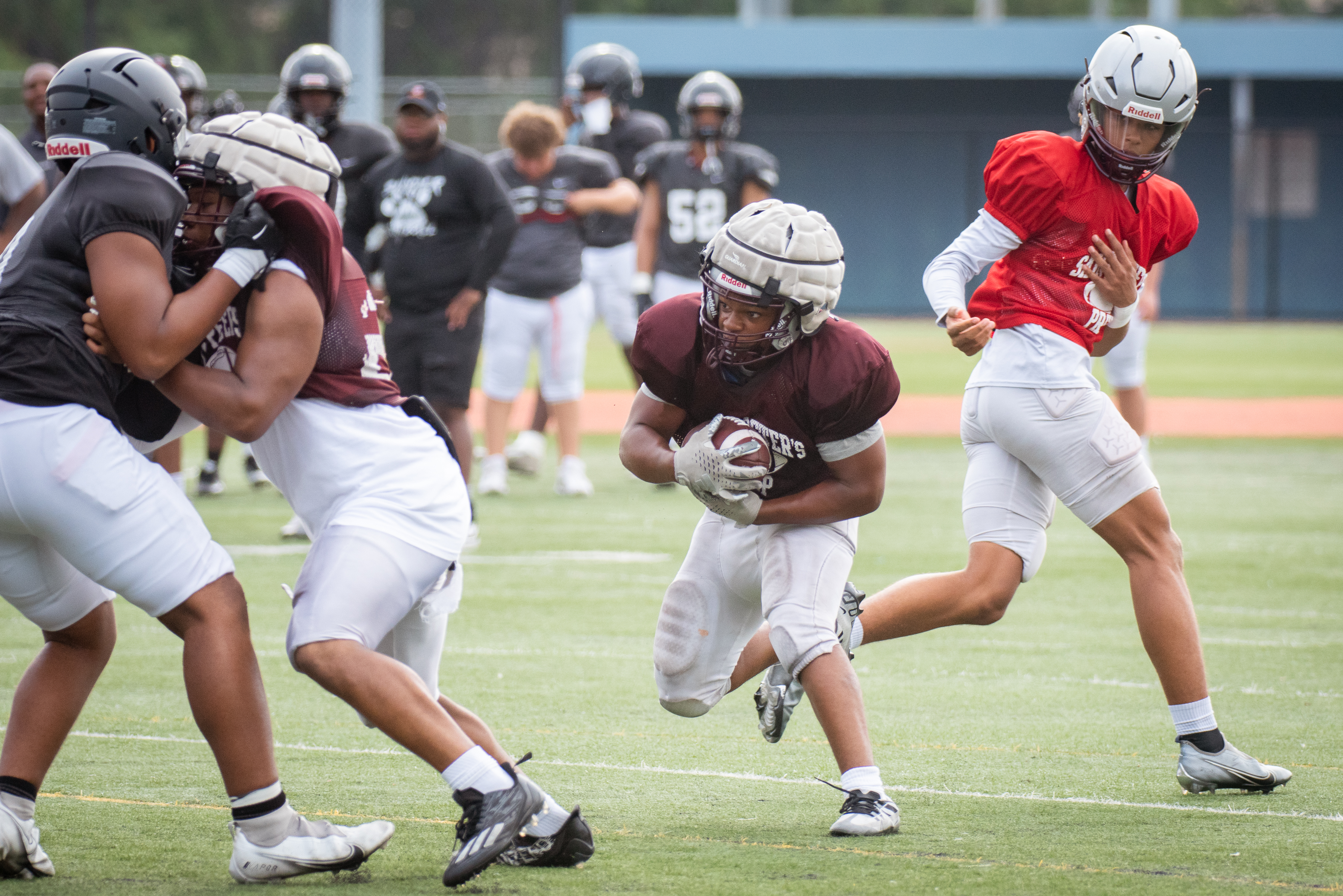 Snyder vs. St. Peter's Prep football scrimmage - nj.com