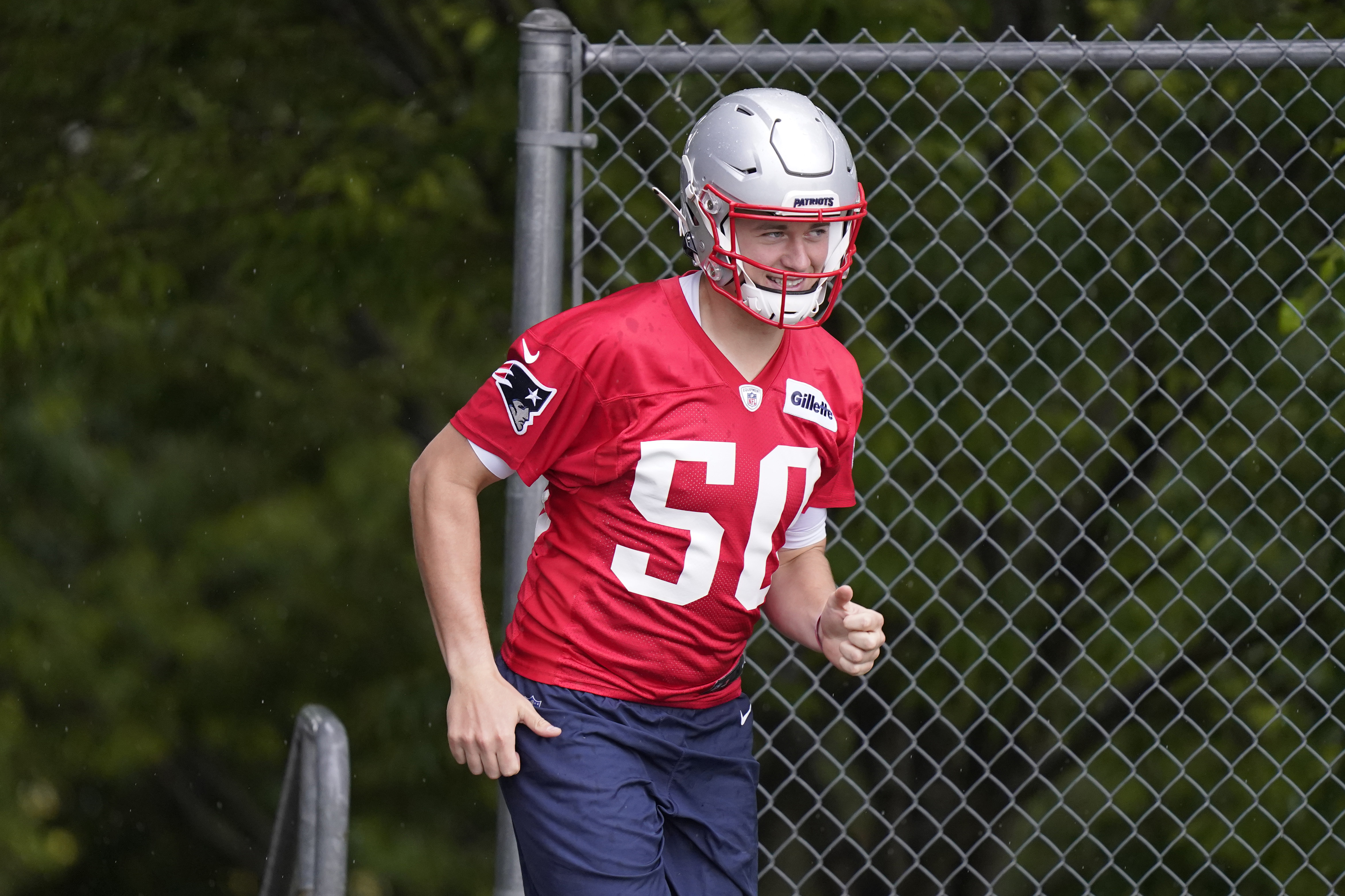 New England Patriots QB Mac Jones feeling better, hopeful to face