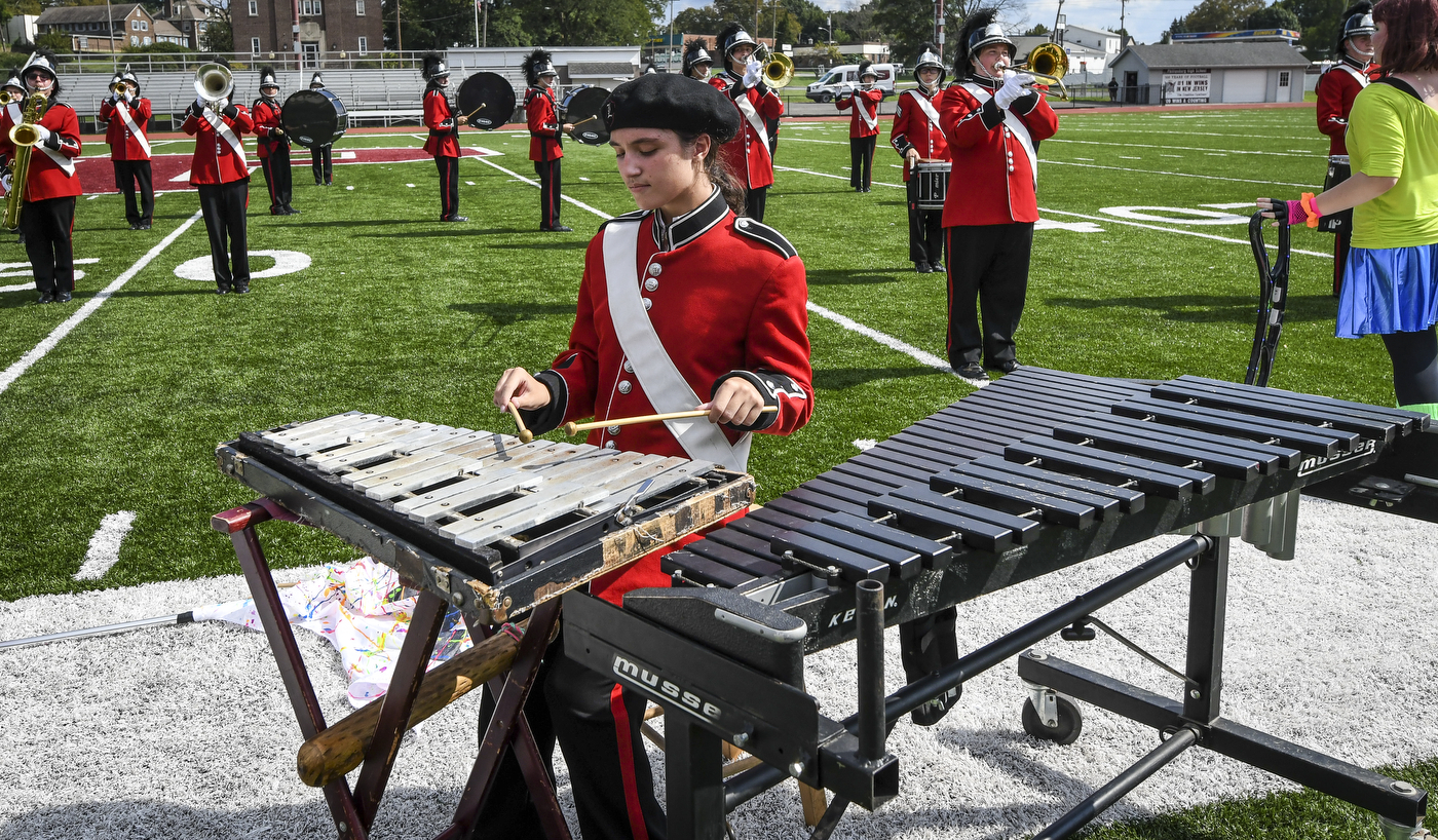 Stateliner Marching Band hosts Neil Boyer NJMBDA Marching Band Festival