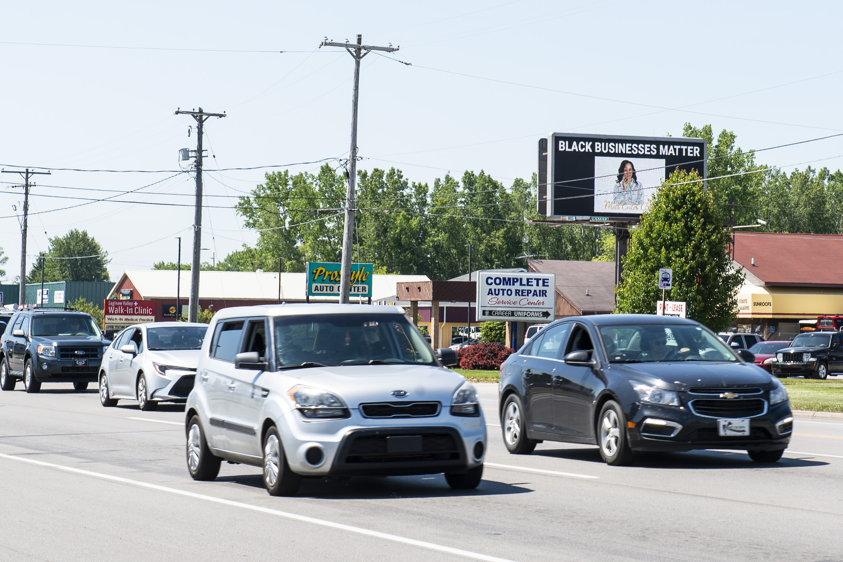 Billboards showcase blackowned businesses in Saginaw