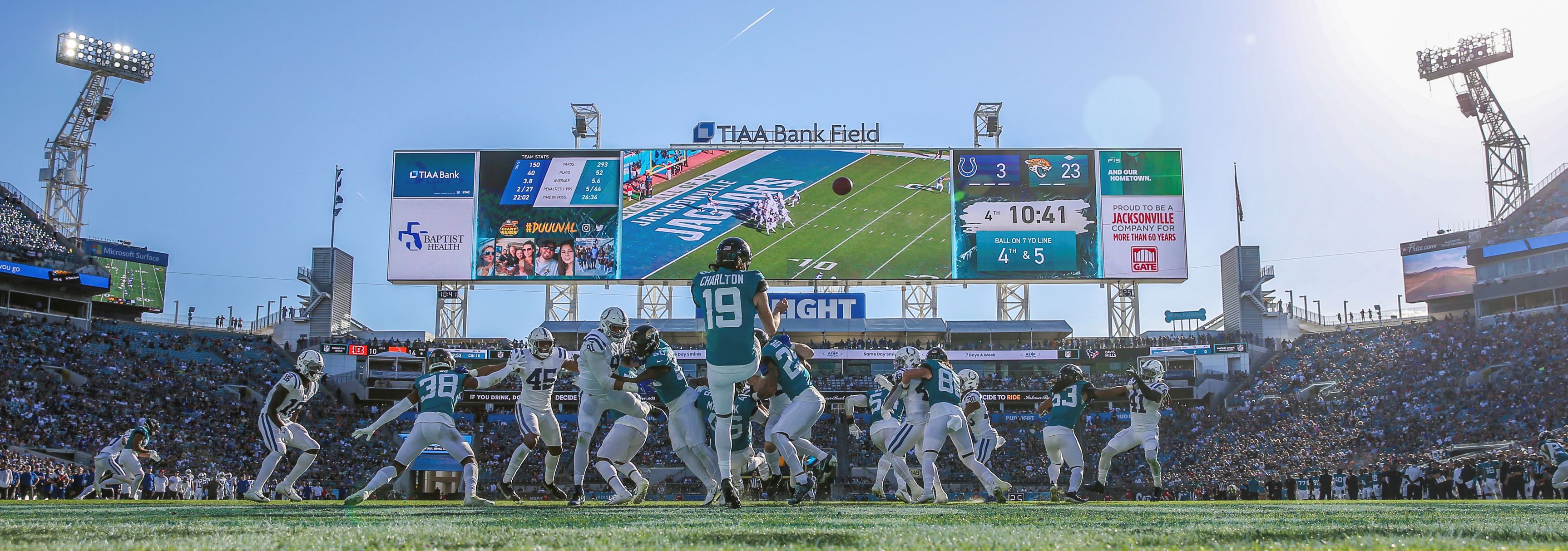 Jaguars TIAA Bank Field Among Hits Under For Bettors Often