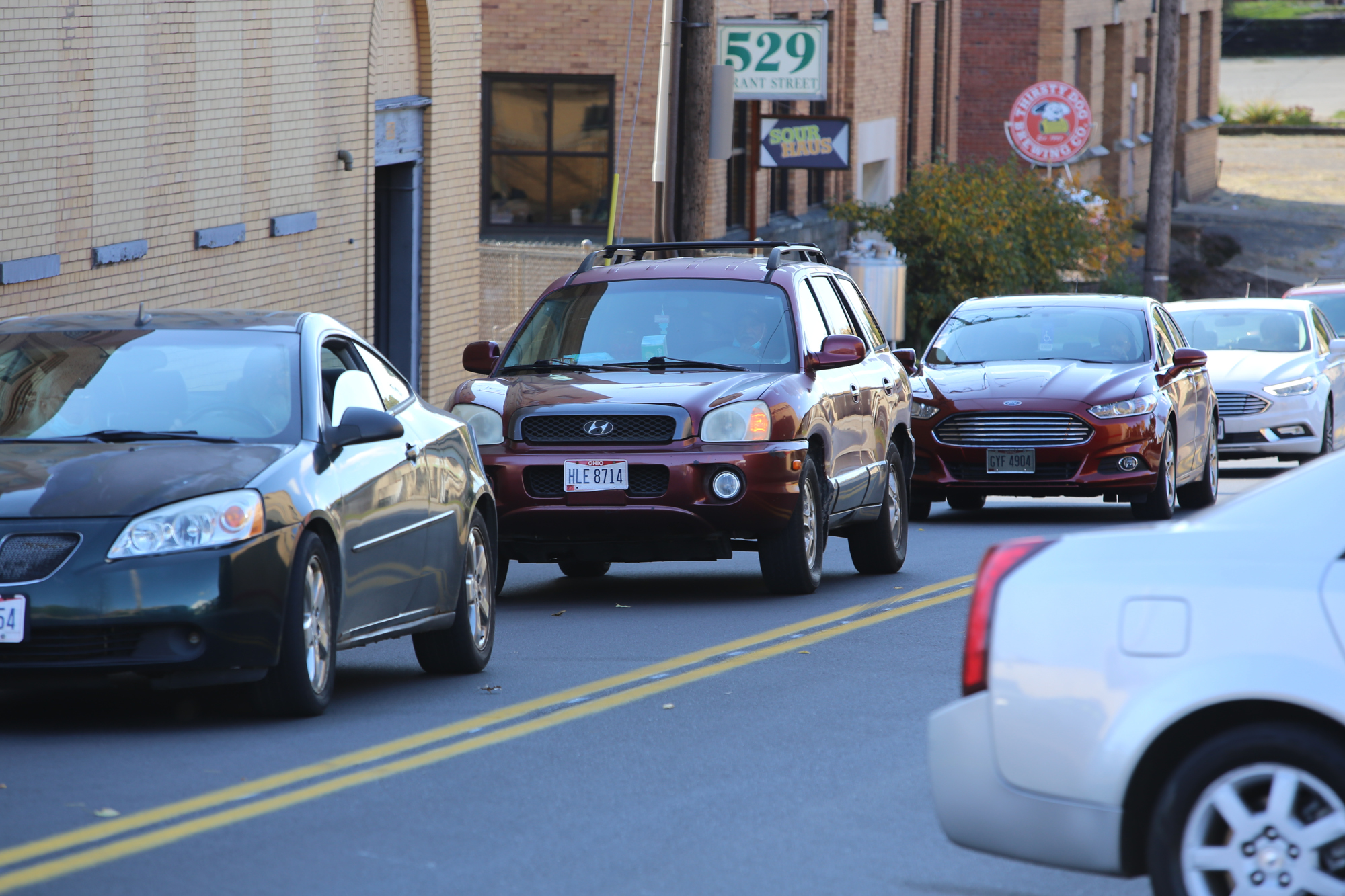 Early voting in Summit and Cuyahoga counties on Monday, October 12
