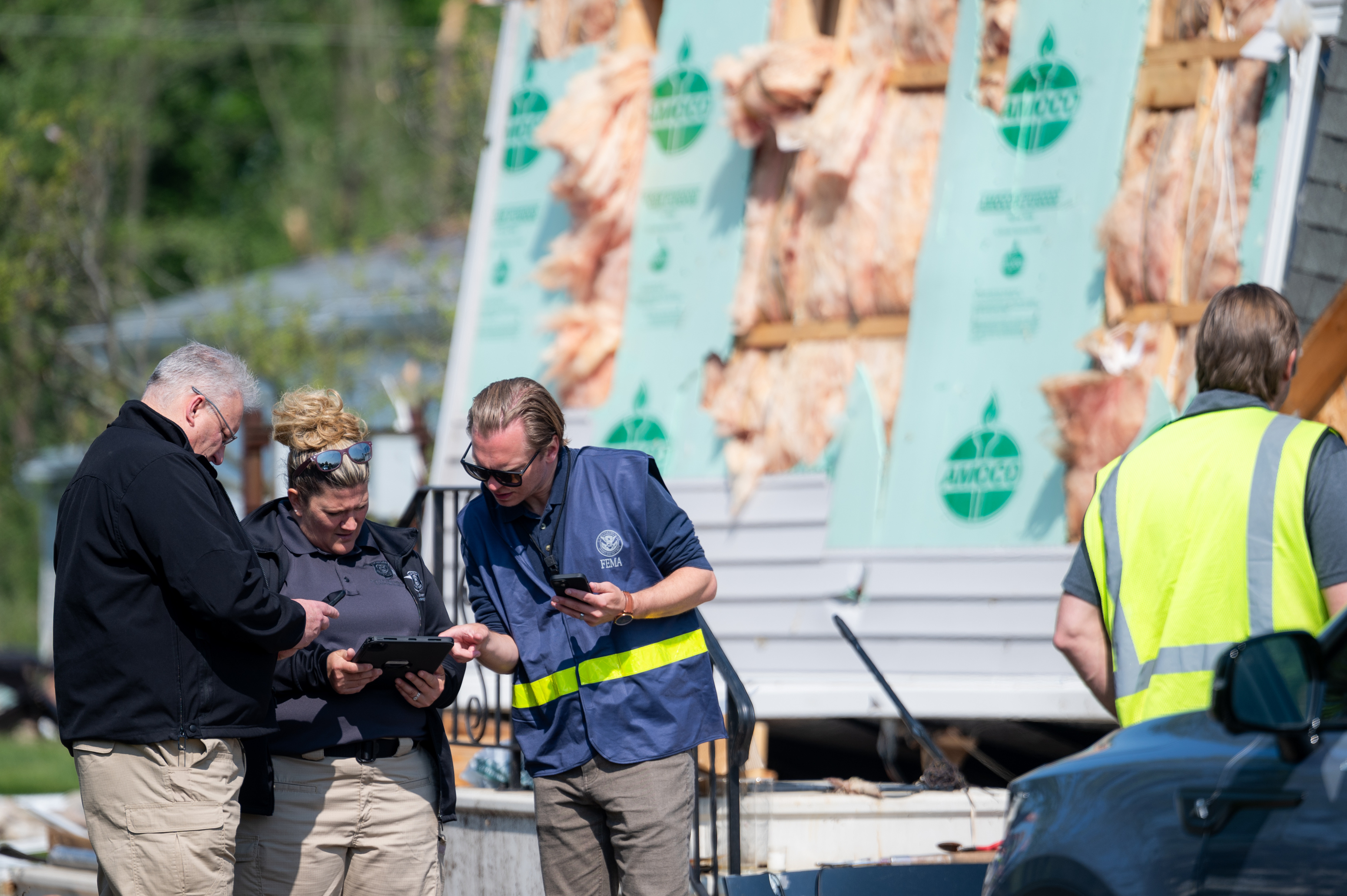 FEMA, MSP begin joint preliminary damage assessment on tornado damage ...