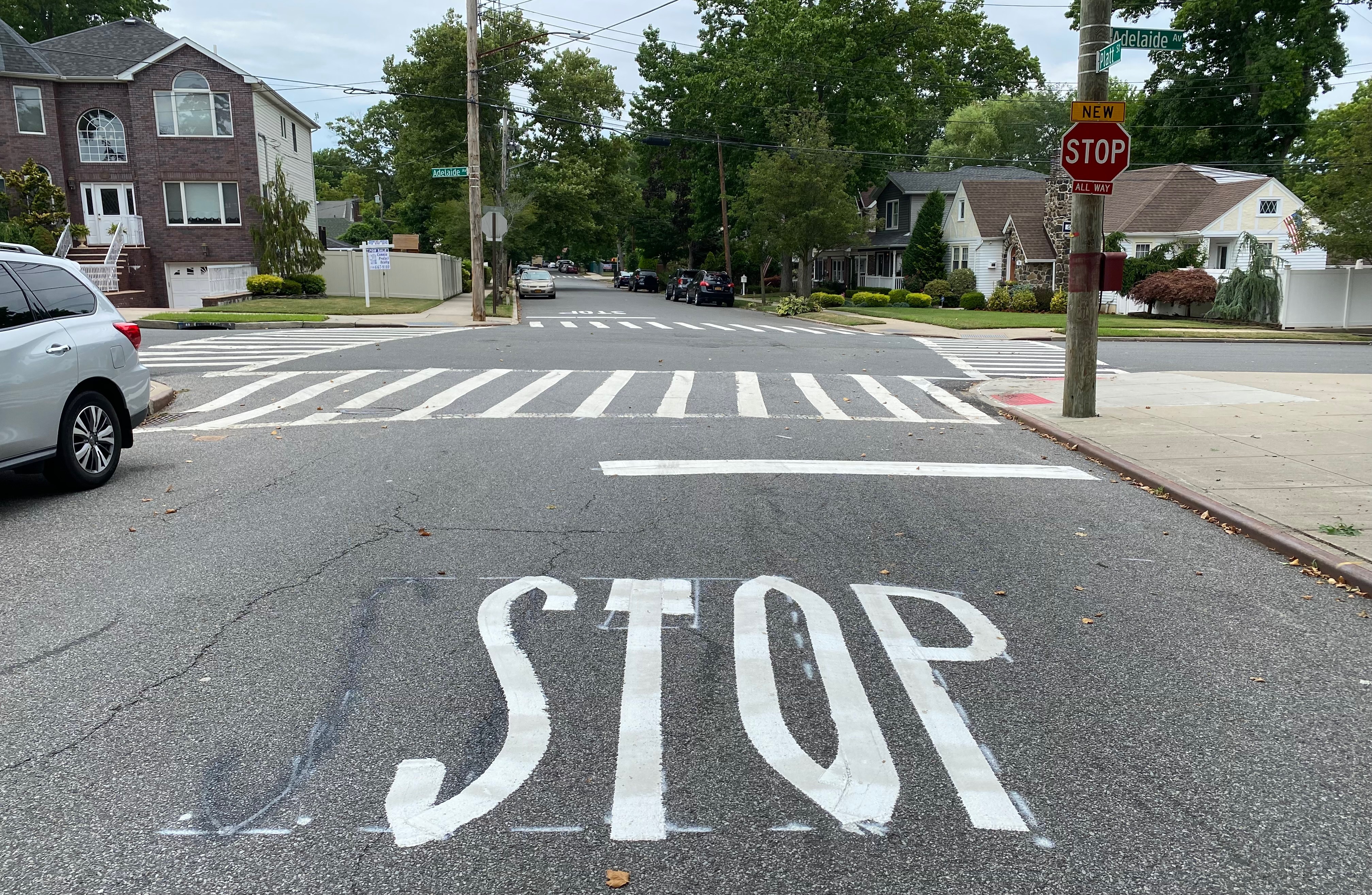 Stop Advanced Sign Stop signs installed outside Staten Island schools - silive.com