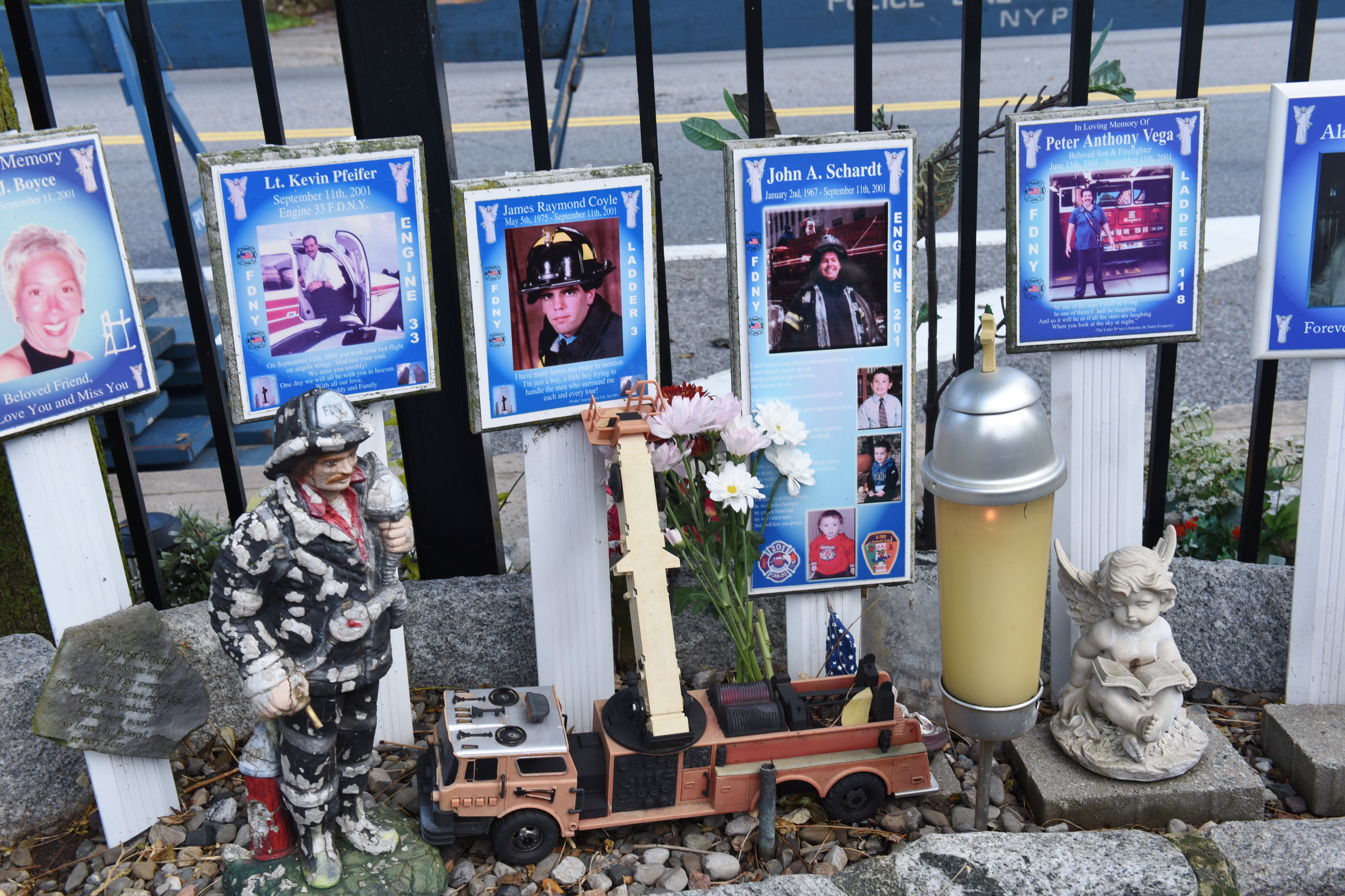 Angels Circle memorial honors 9 11 victims 22 years later