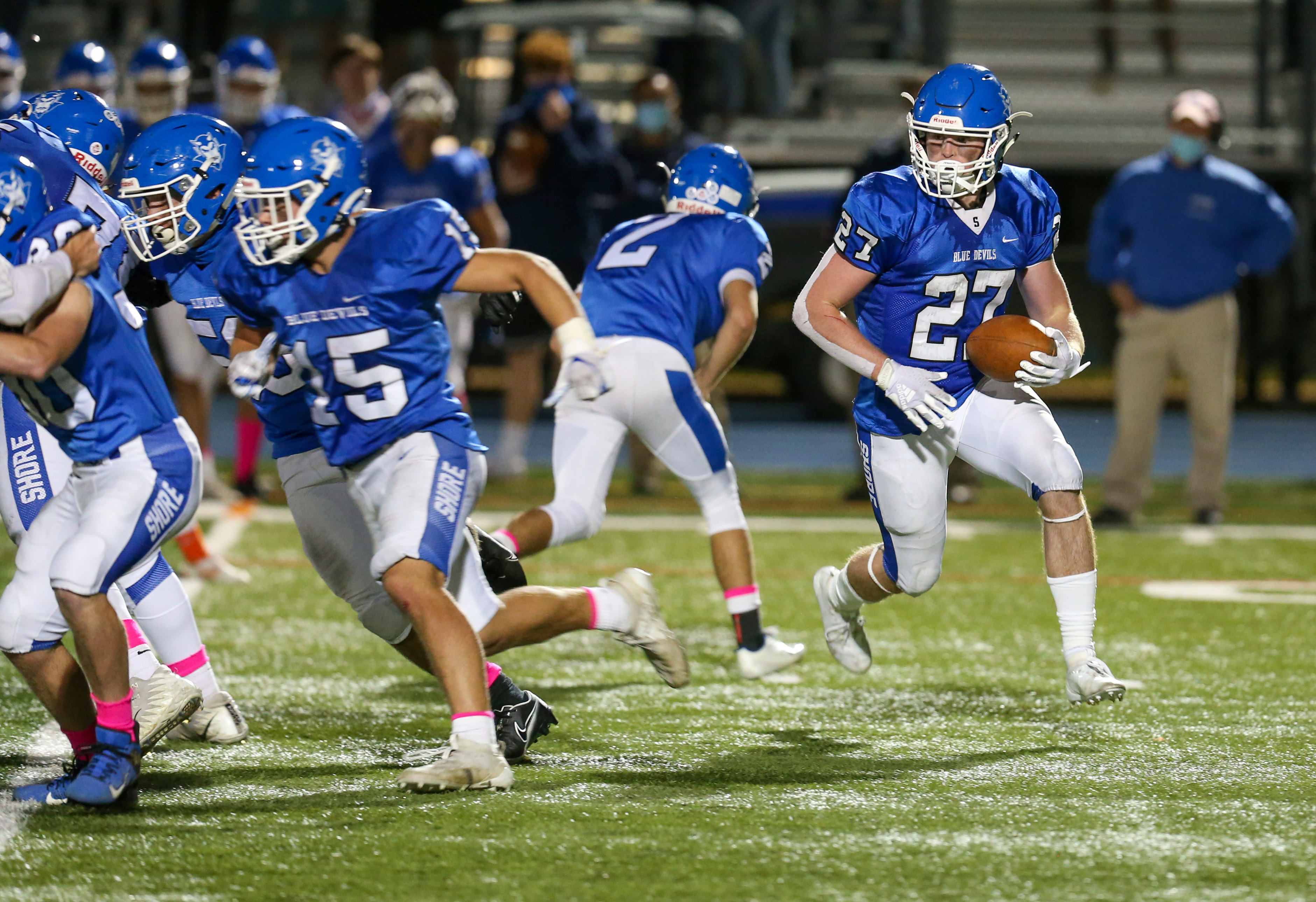 High school football 2020: Barnegat beats Shore, 20-13 - nj.com