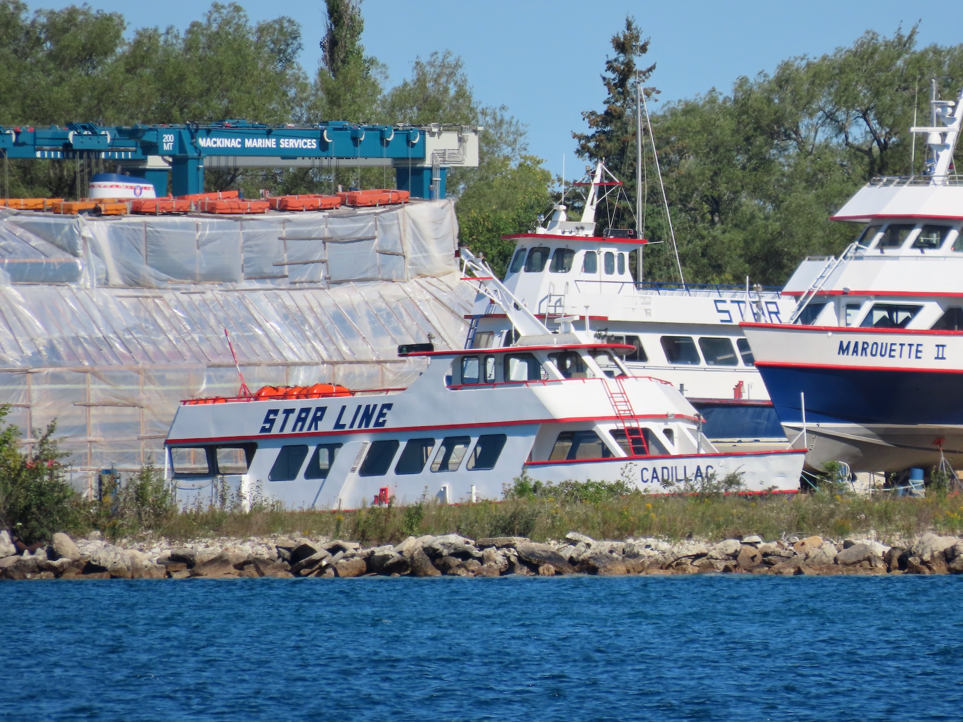 Mackinac Island ferry fleet idled in St. Ignace - mlive.com