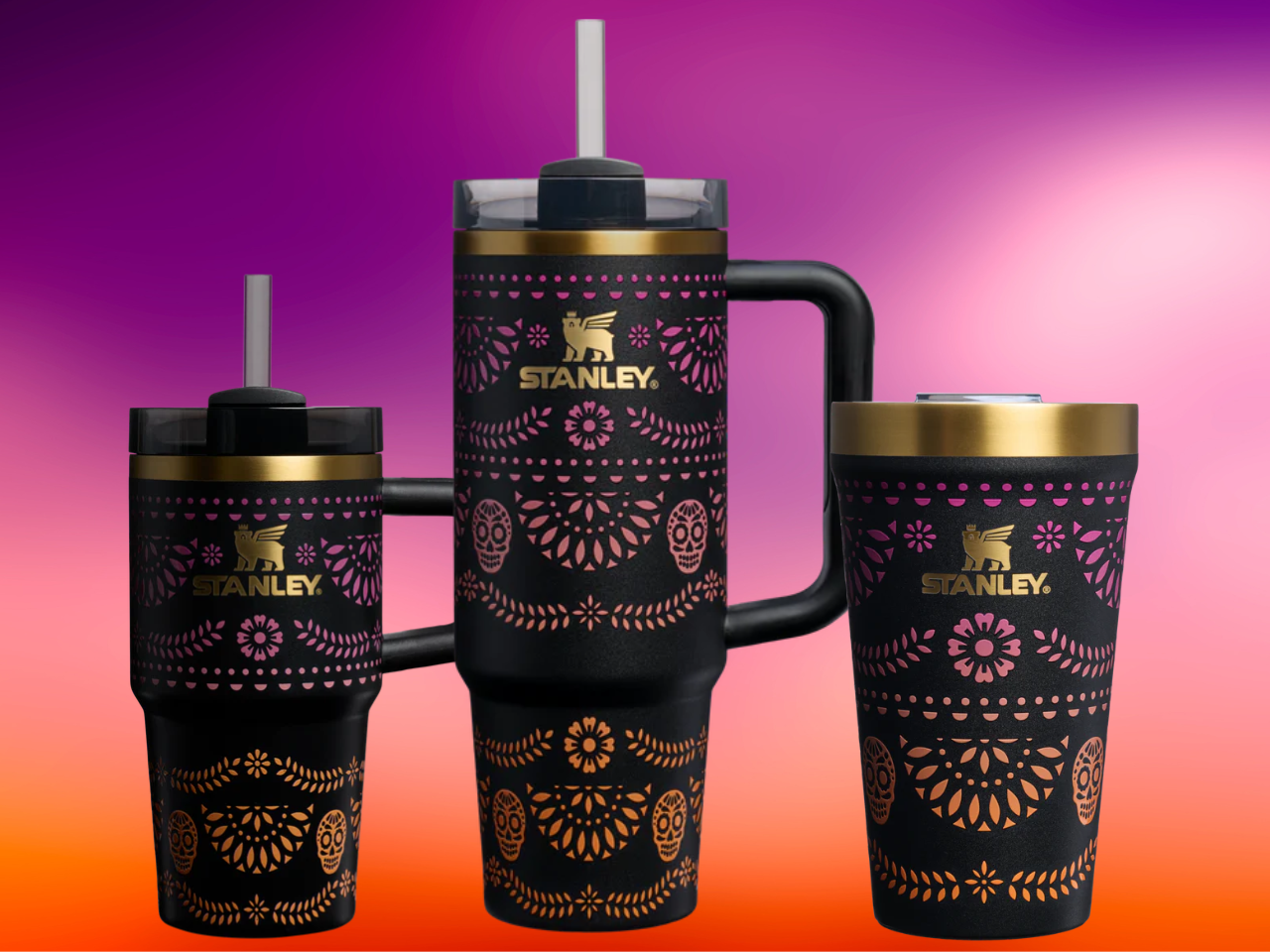 Stanley's Dia de Muertos tumblers have arrived in a rare release to  celebrate our missed love ones - nj.com