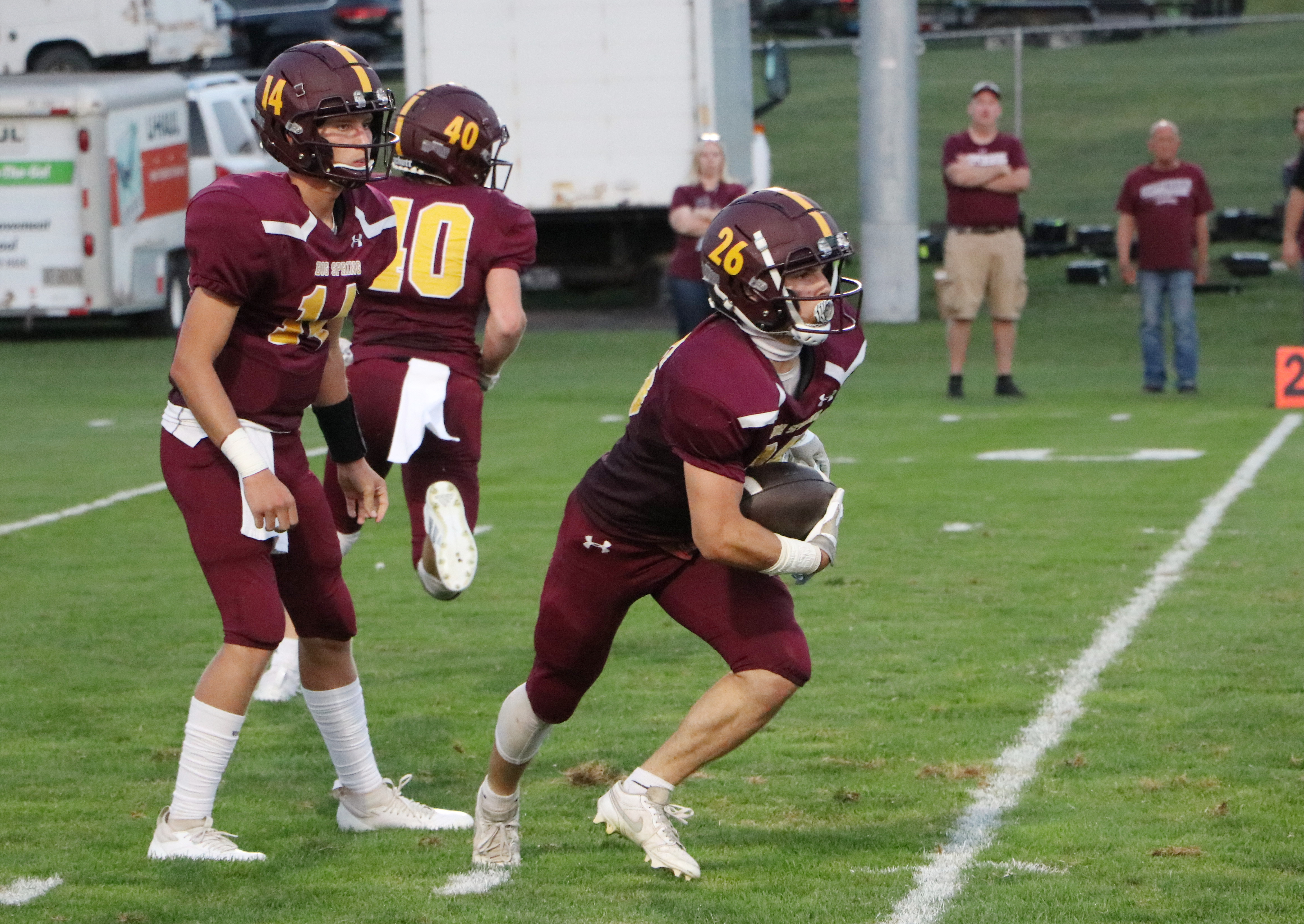 Shippensburg vs Big Spring in the Little Brown Jug game at Bulldog ...