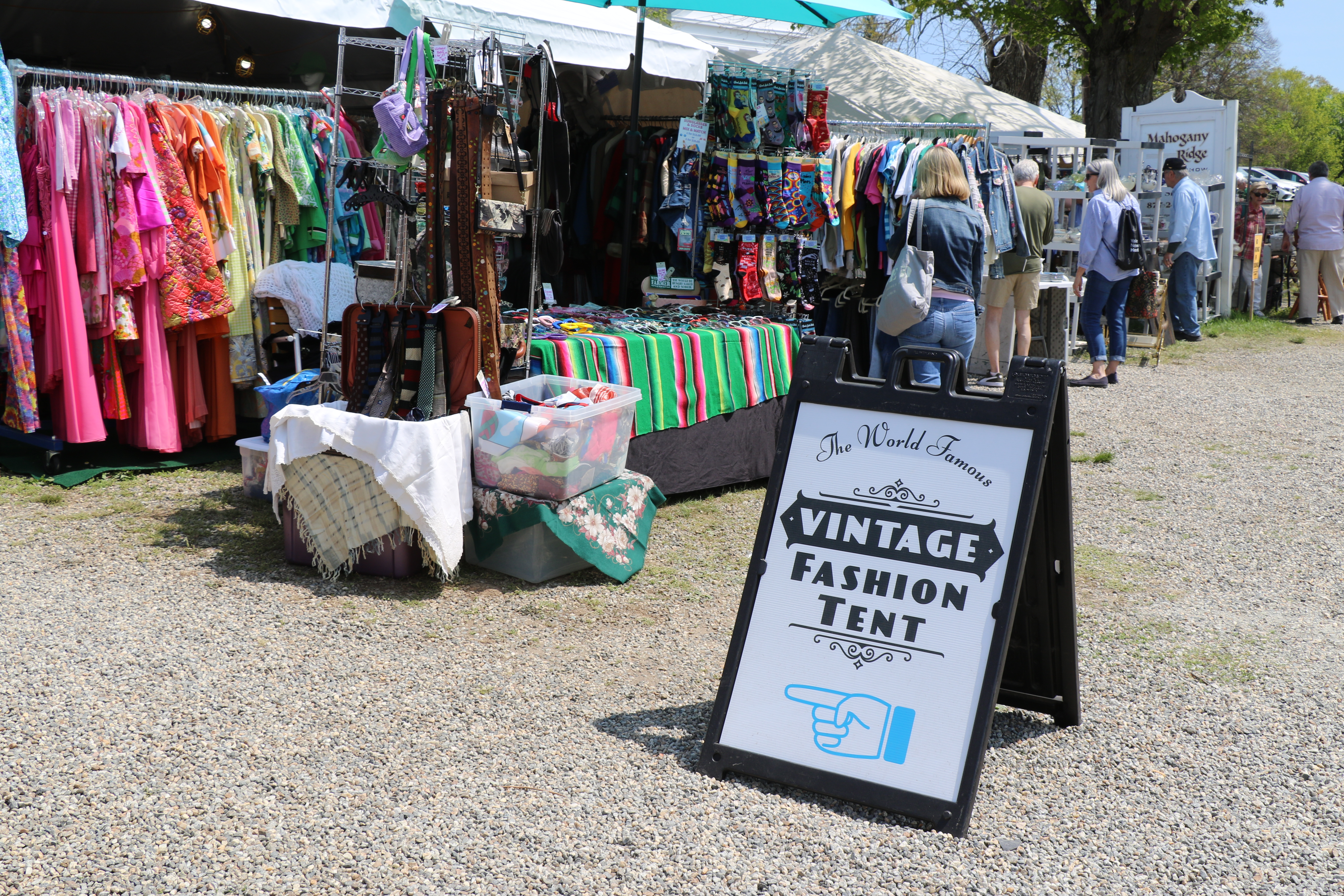 Brimfield Flea Market fashion tent - masslive.com