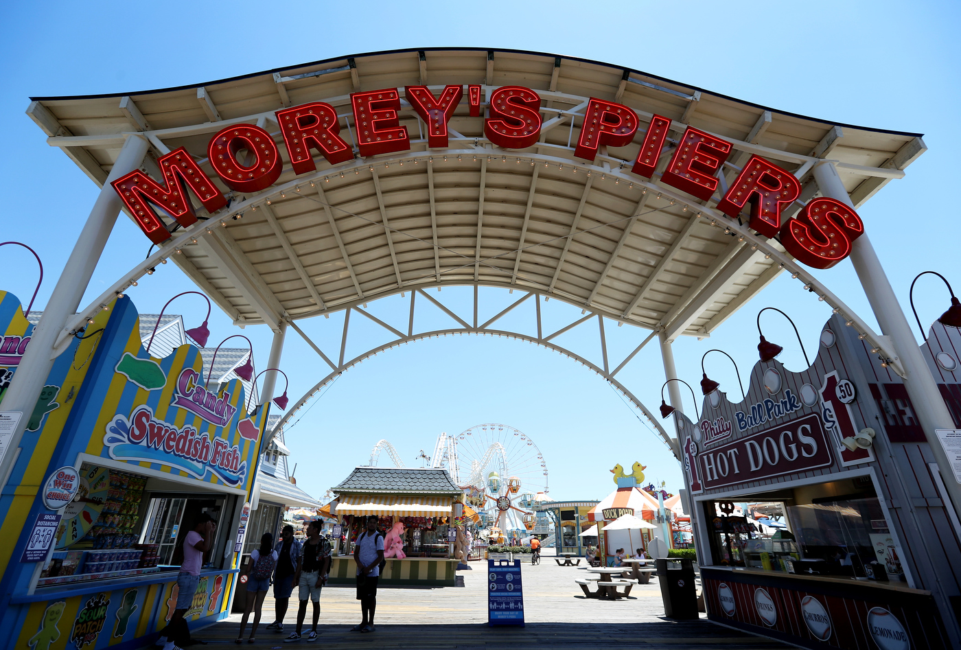 Morey's Piers and Waterparks prepares to reopen, June 26, 2020