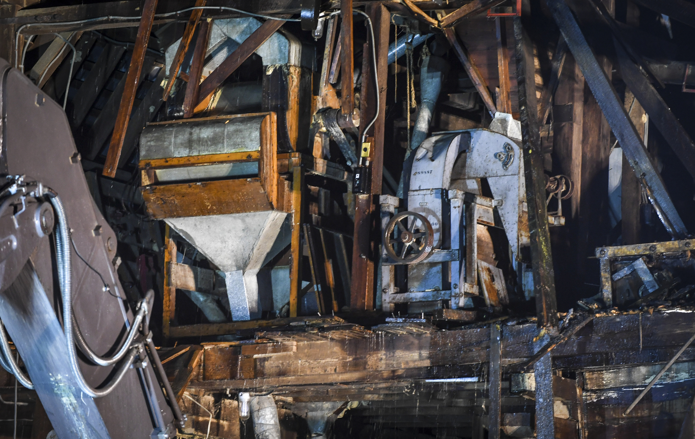 Old Agway building in Phillipsburg is torn down