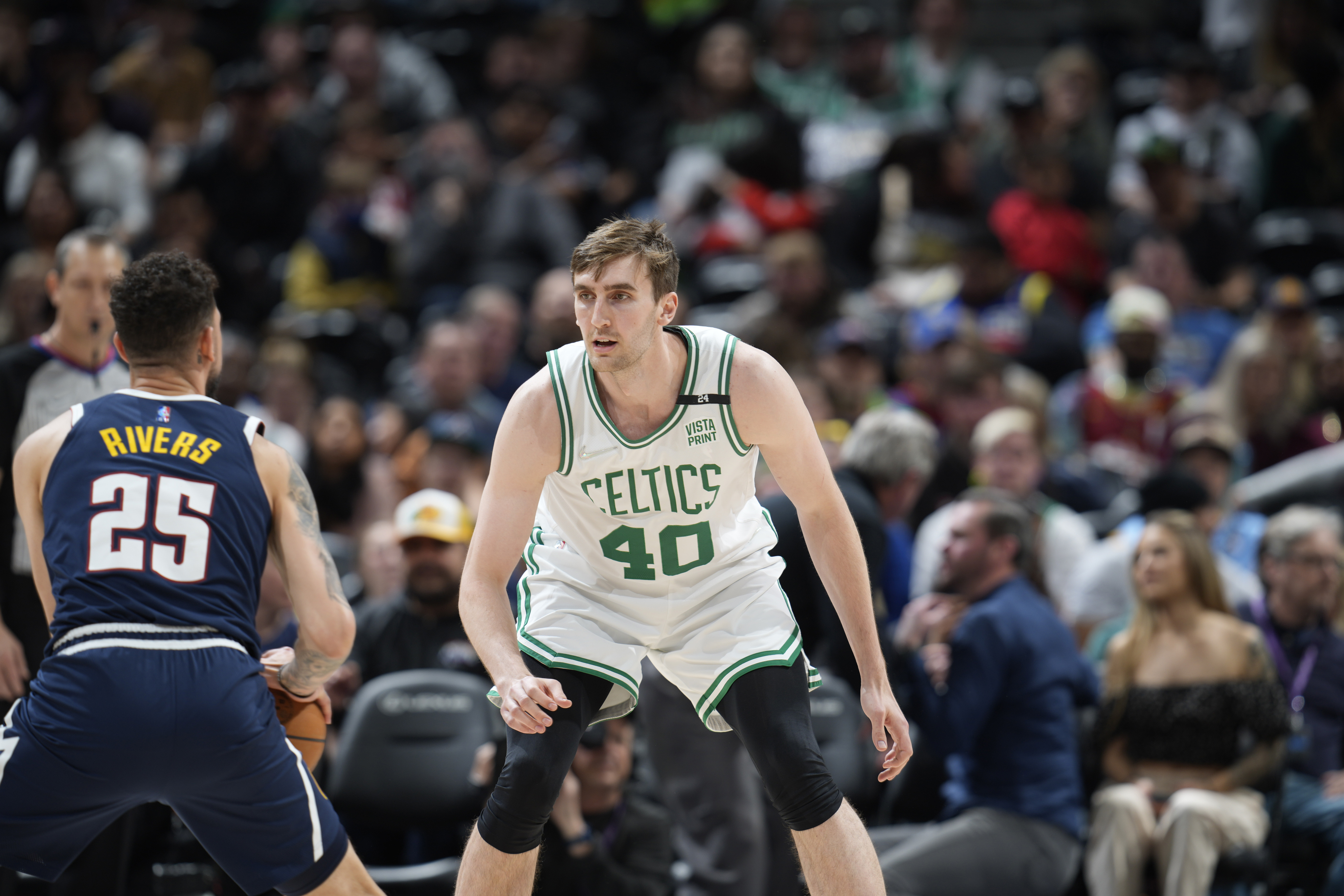 Celtics' Luke Kornet on contesting 3-pointers from paint: 'It