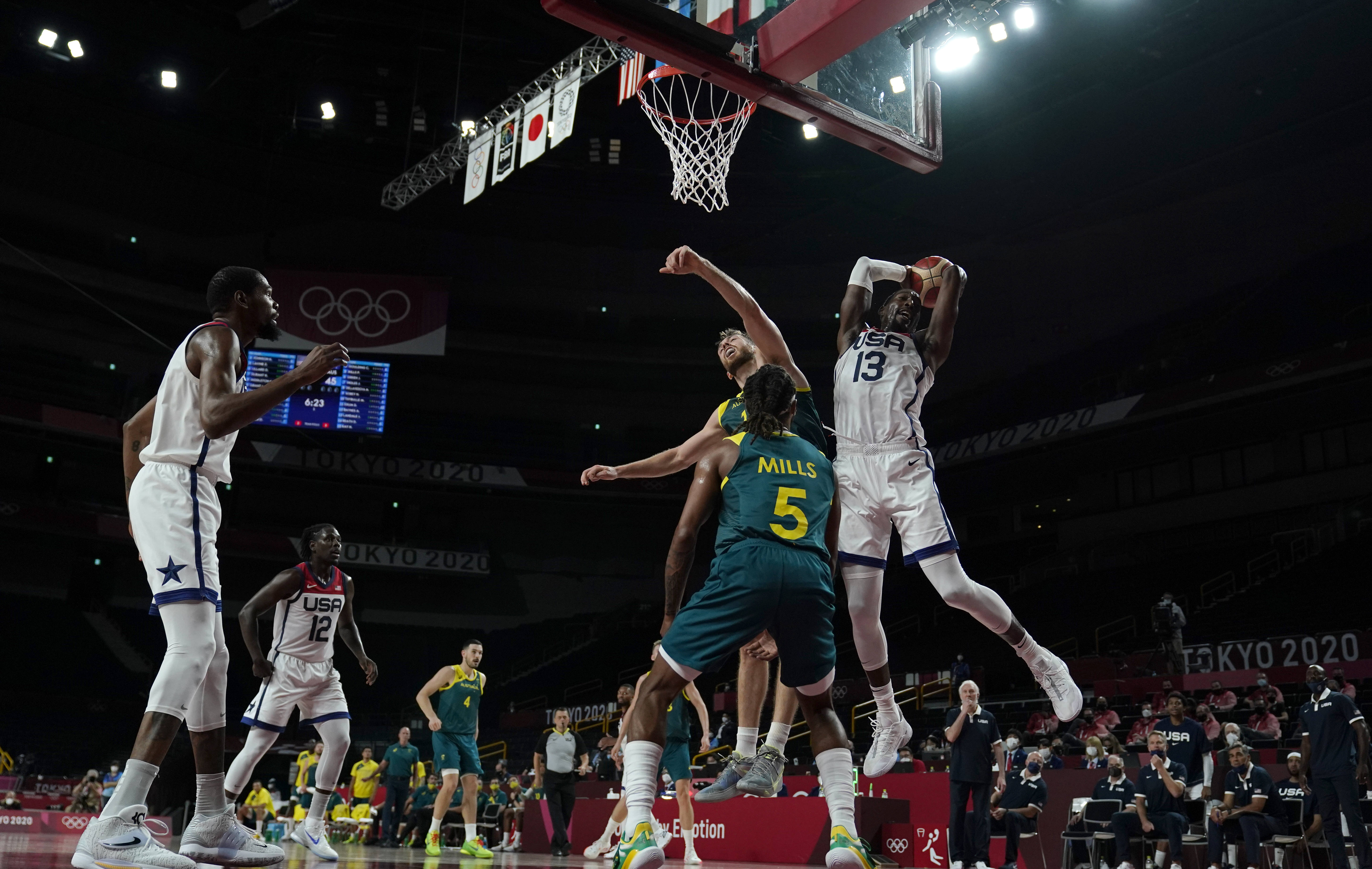 Booker, Team USA defeat Australia, 97-78, move on to Olympic gold