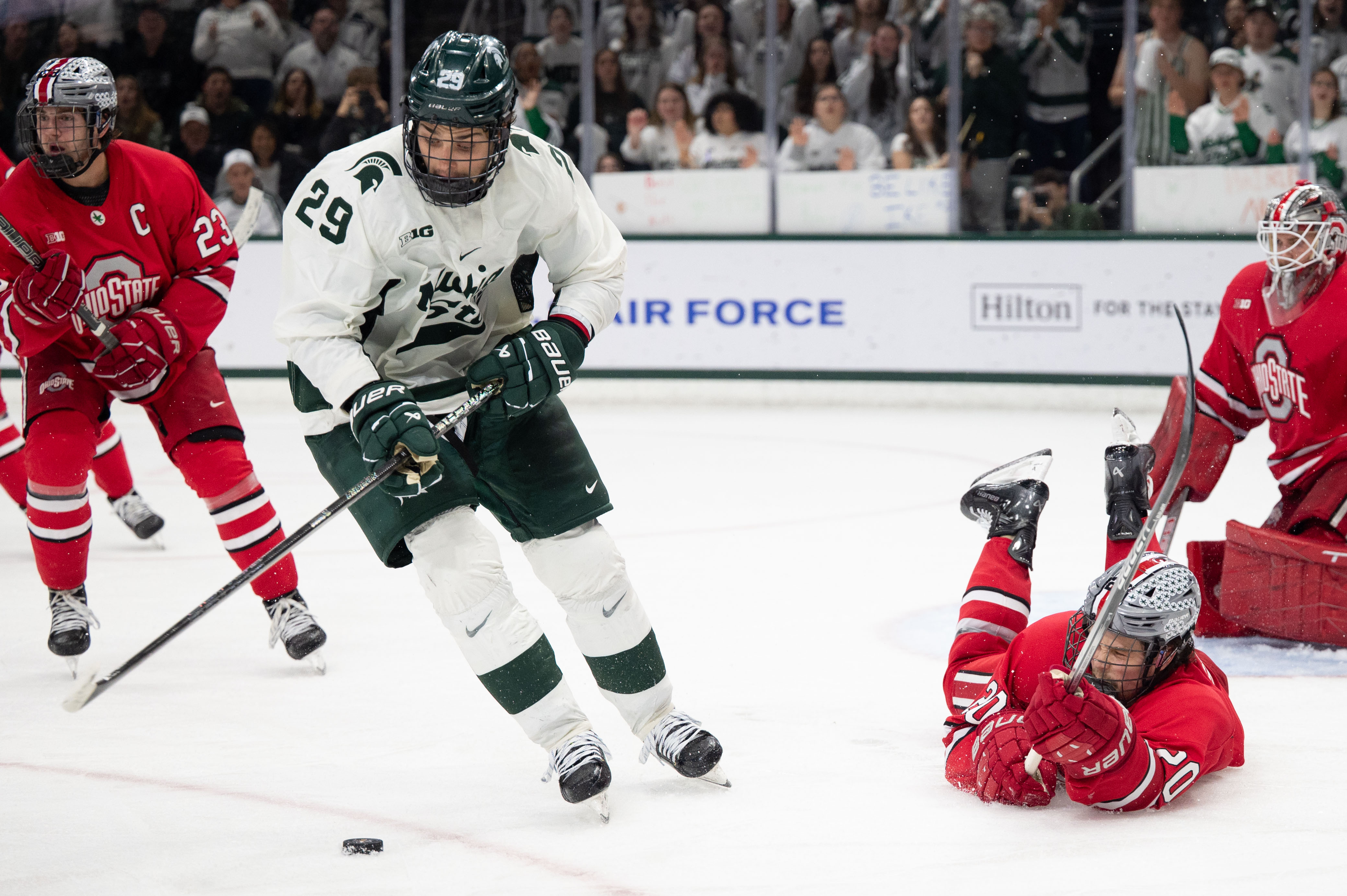 Michigan State hosts Ohio State in the Big Ten hockey championship ...