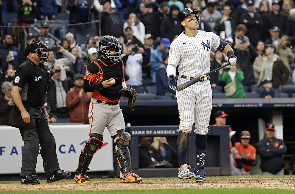 Aaron Judge stuck on 61, Yankees get 8-0 win over Orioles