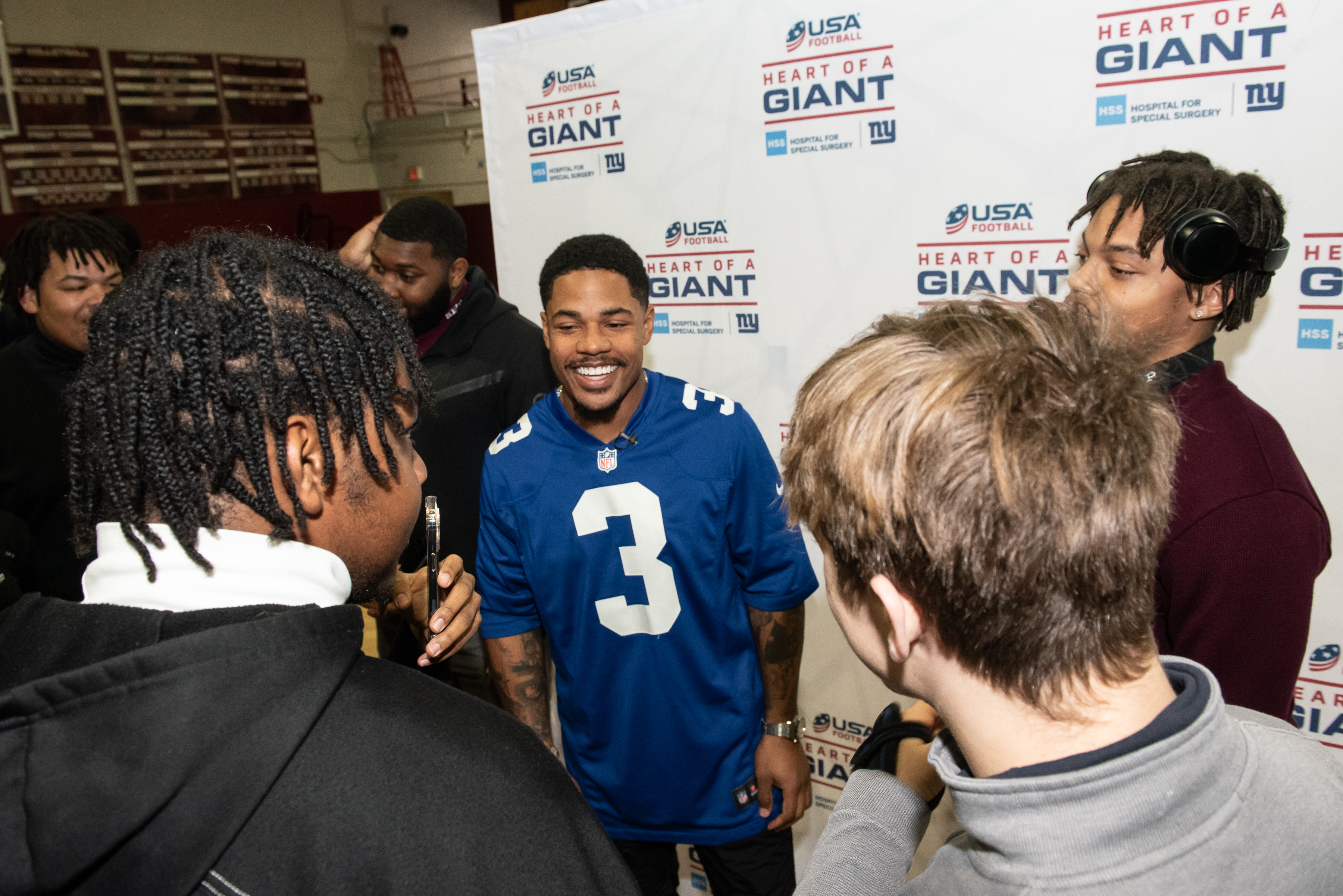 USA Football's Heart of a Giant presented by HSS and the NY Giants