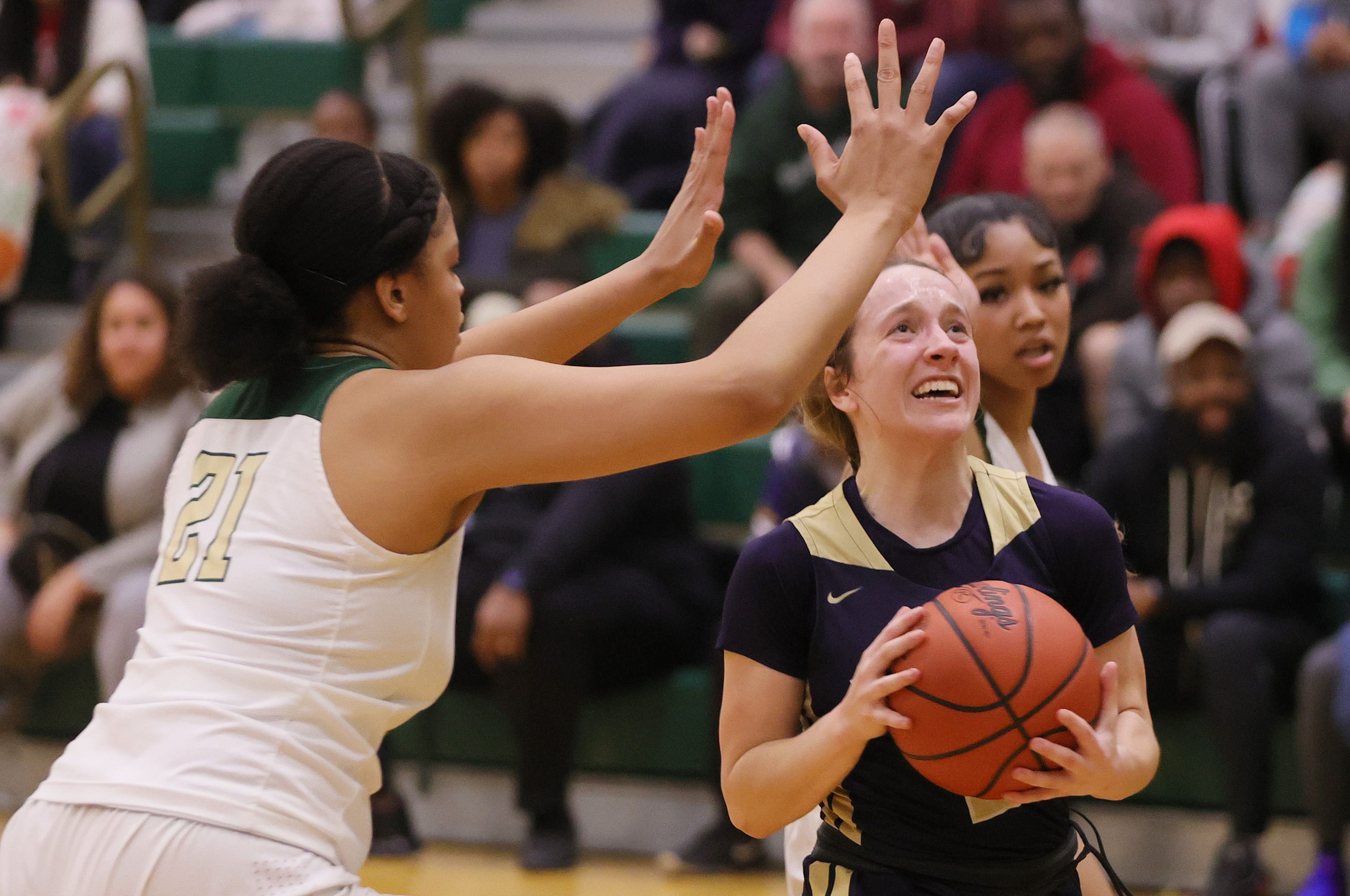 Archbishop Hoban vs. STVM in girls high school basketball, February 1 ...