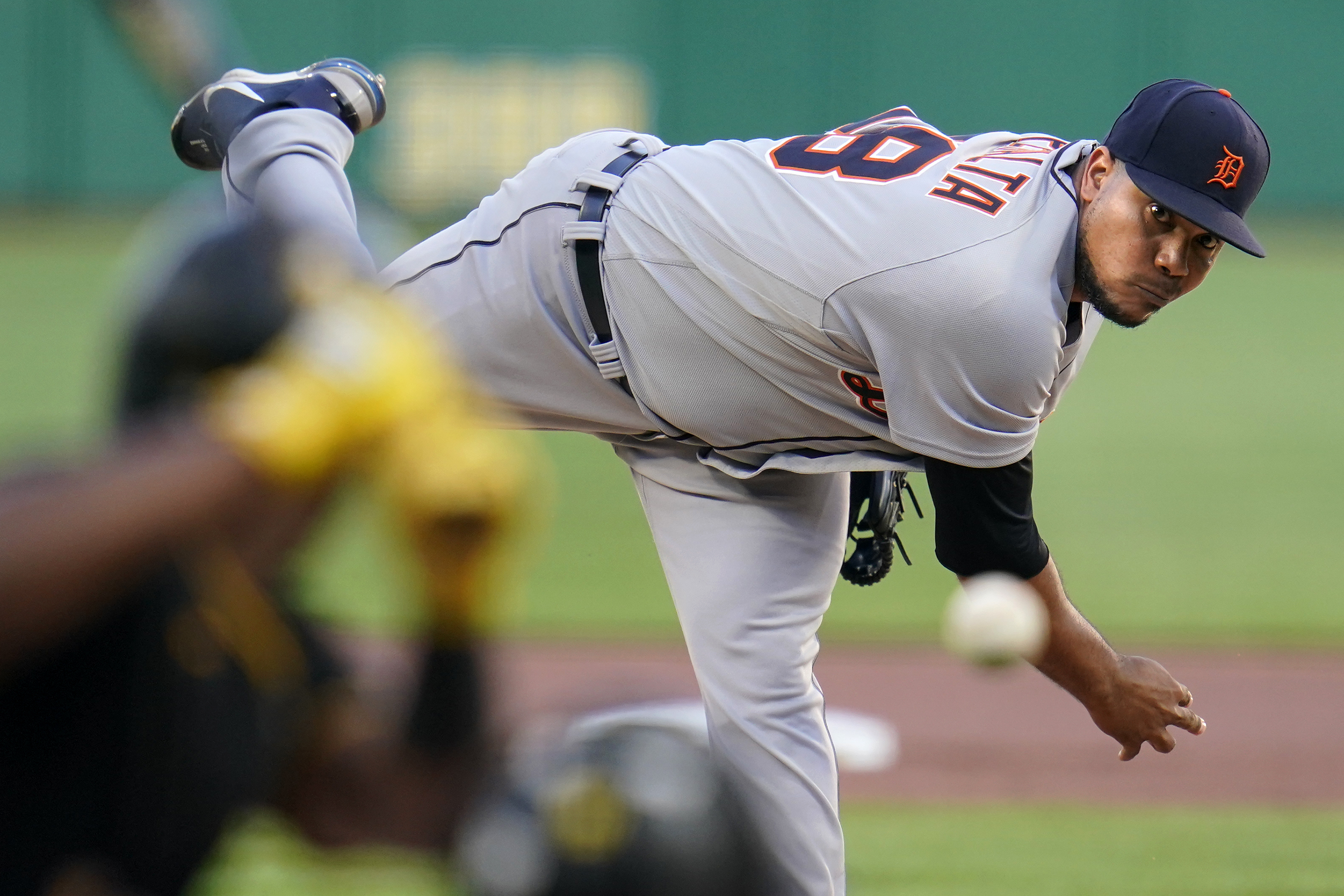 Tigers place Tyler Alexander on the injured list, cut veteran catcher 