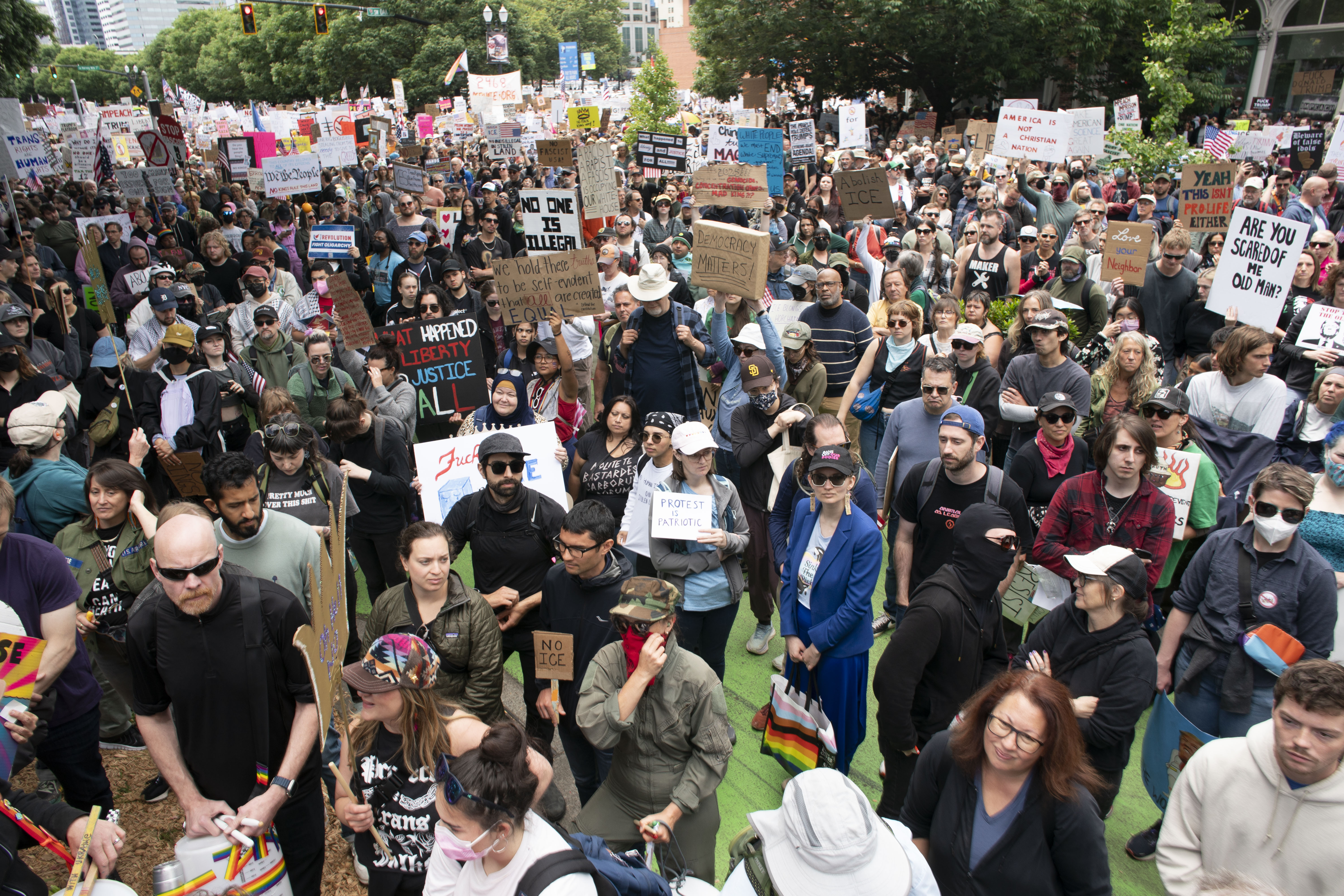No Kings Protest Portland - oregonlive.com