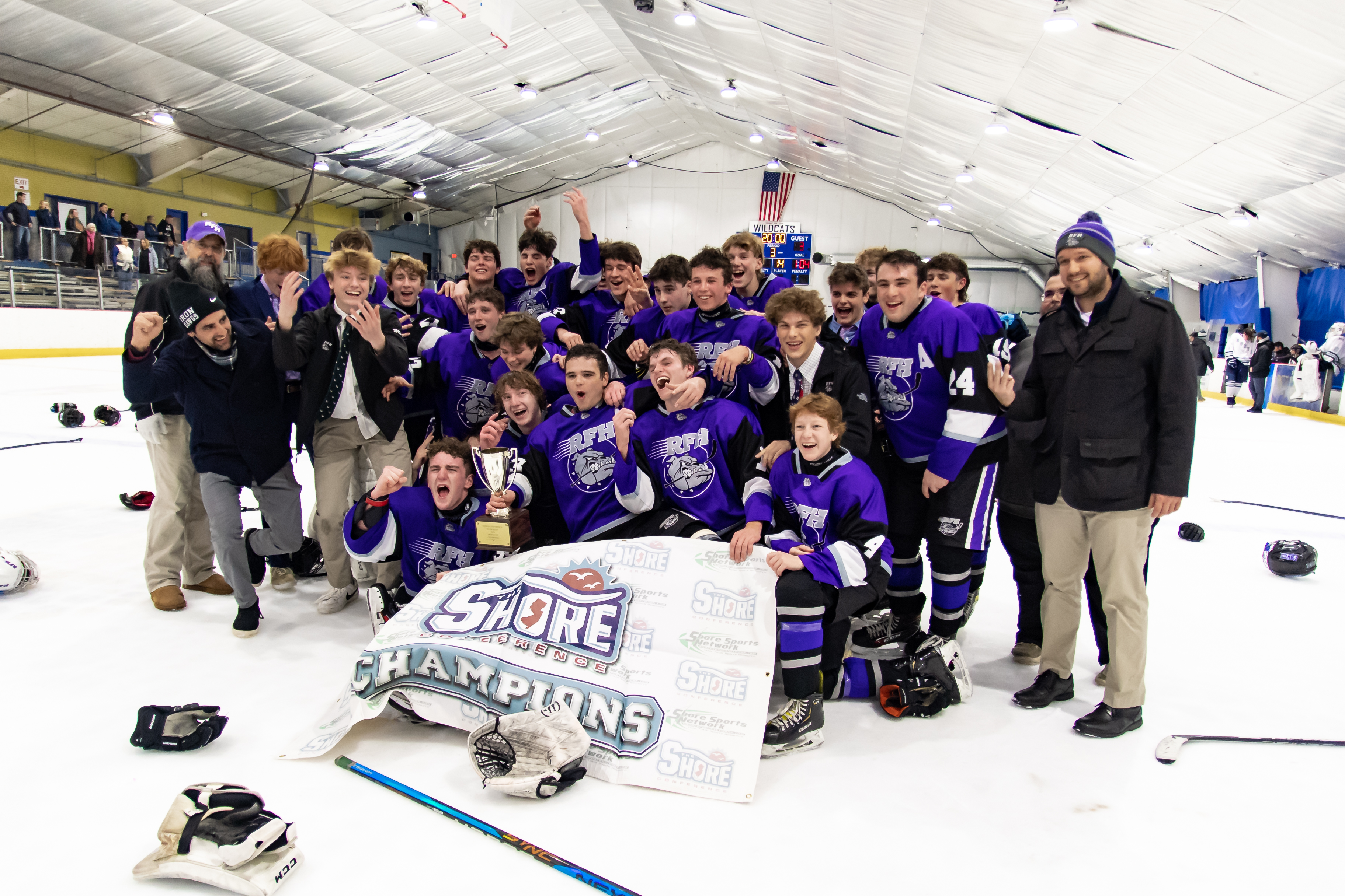 Ice Hockey Photos: Dowd Cup Final - Middletown South vs. Rumson