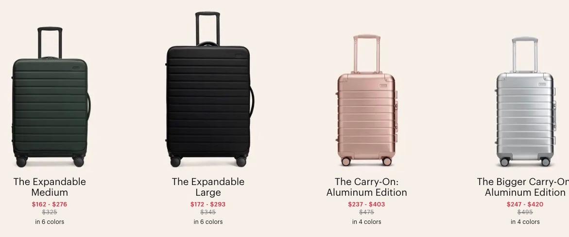 medium suitcase sale