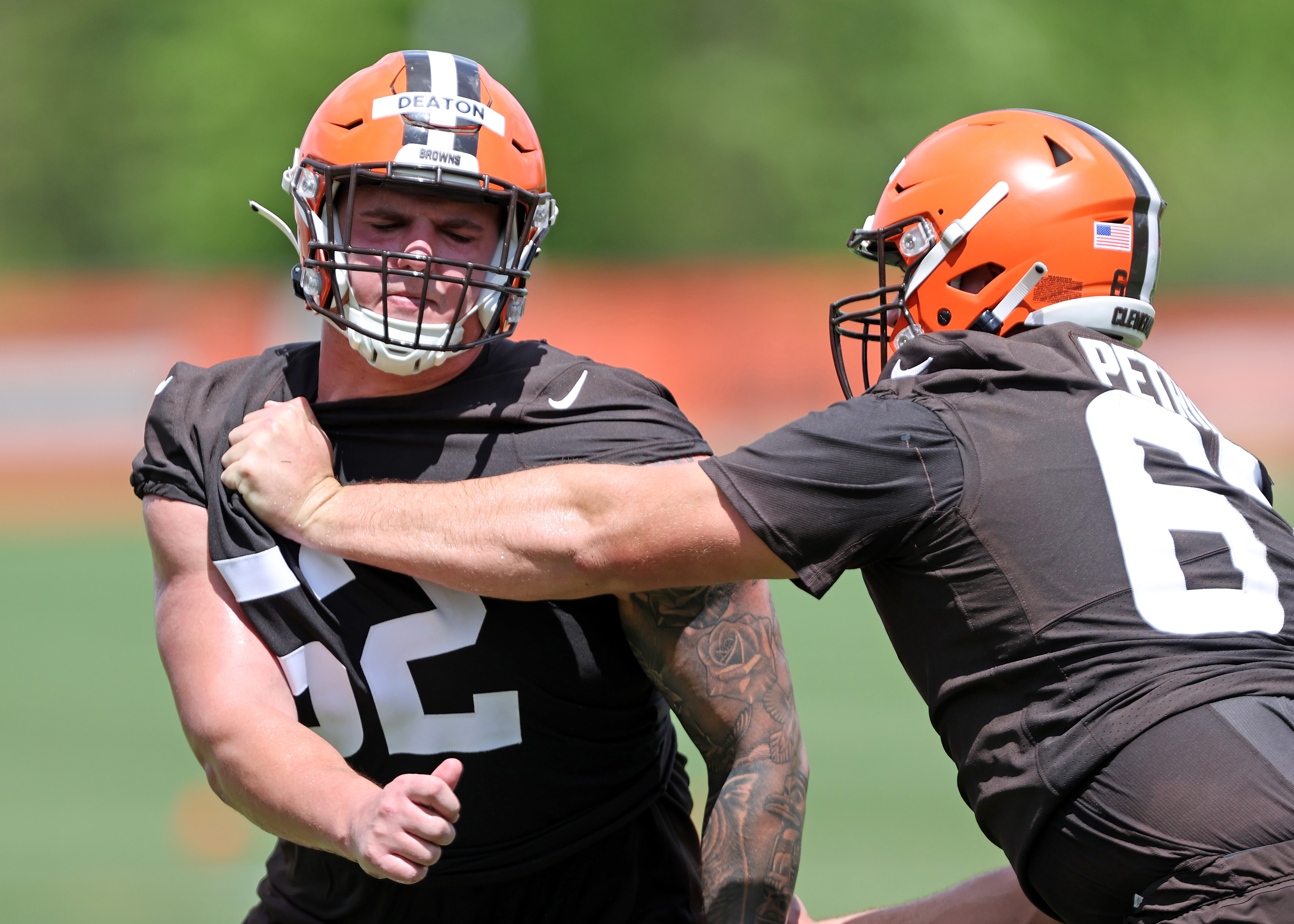 Nick Harris, Dawson Deaton headed to injured reserve for Browns