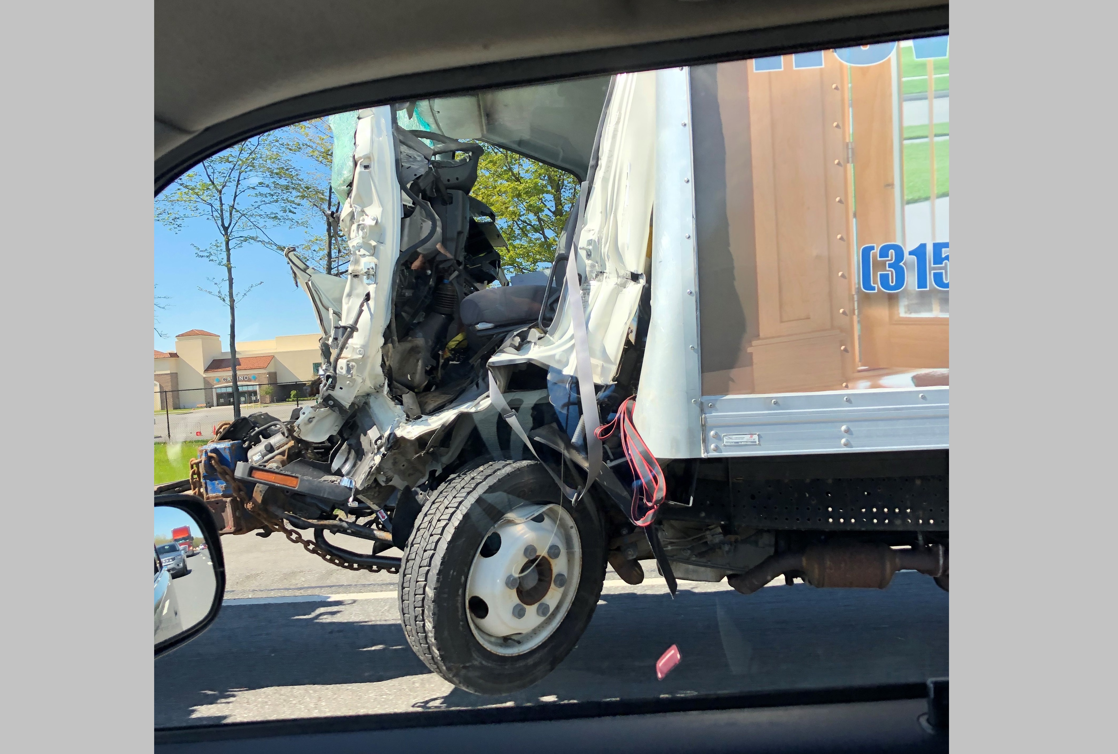 Truck Driver Killed In Crash On Thruway Near Montezuma Caused Massive Traffic Backup Syracuse Com