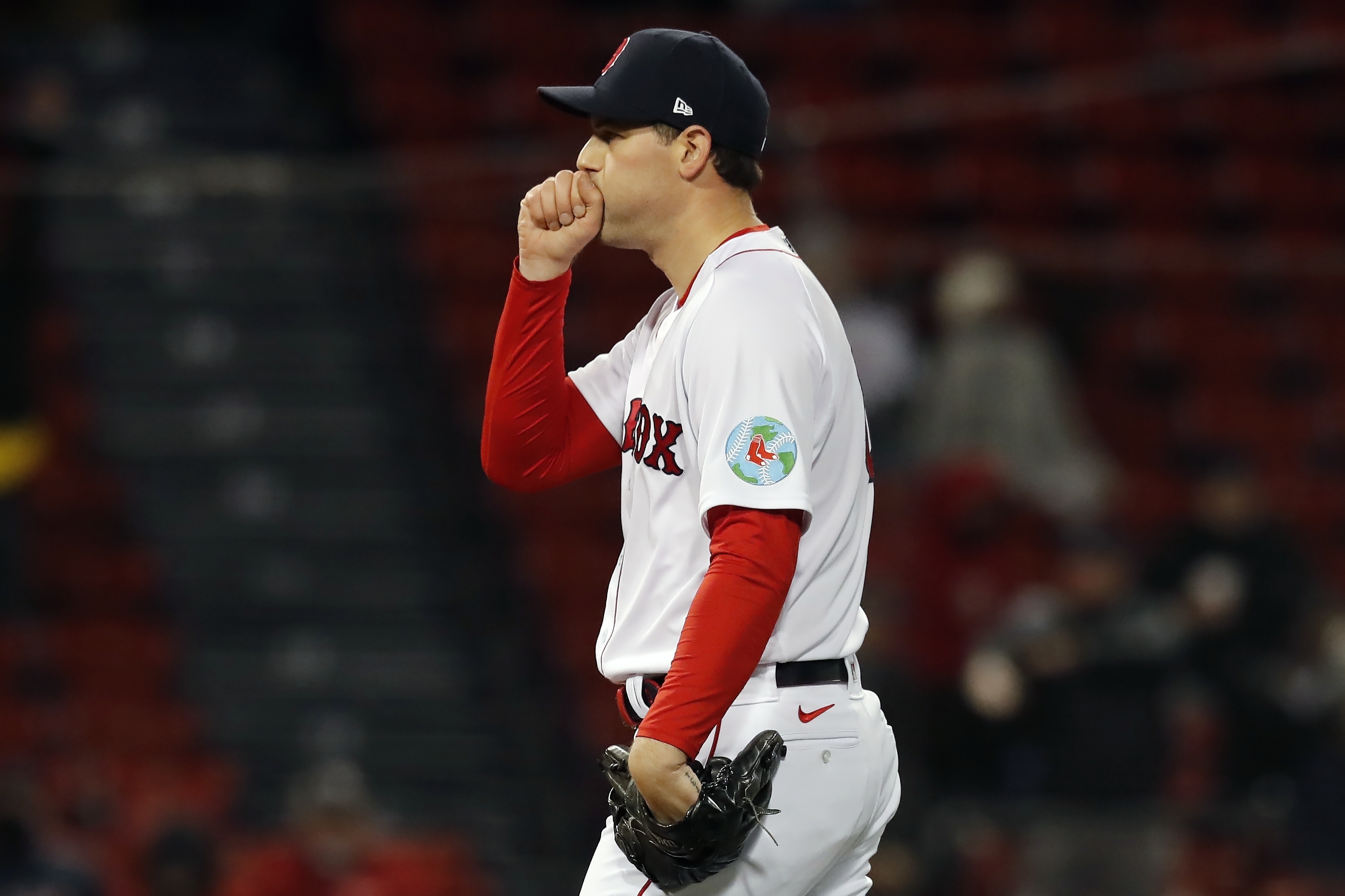 Red Sox pitcher Adam Ottavino had words for Shohei Ohtani after save