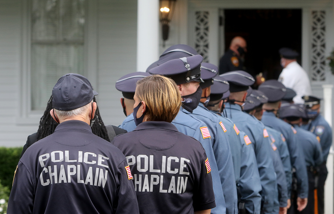 Funeral for Bridgeton Police Officer Sean C. Peek, September 11, 2020