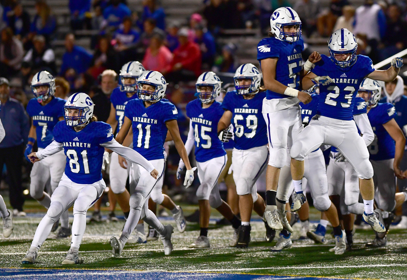 Nazareth football hosts Whitehall on Oct. 22, 2021 - lehighvalleylive.com