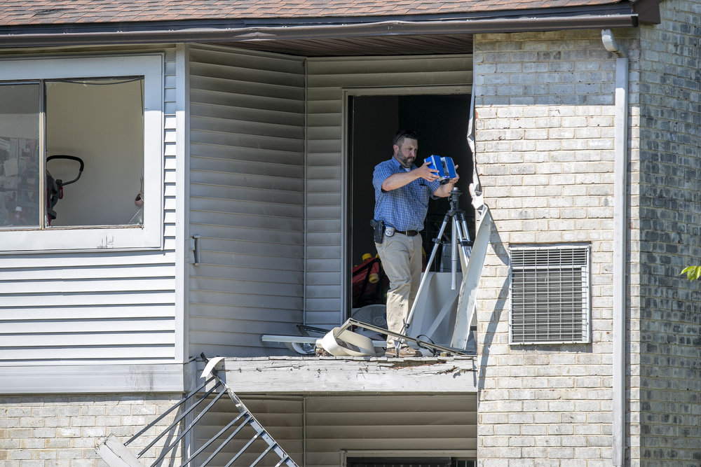 Aftermath of Pennswood Apartment standoff