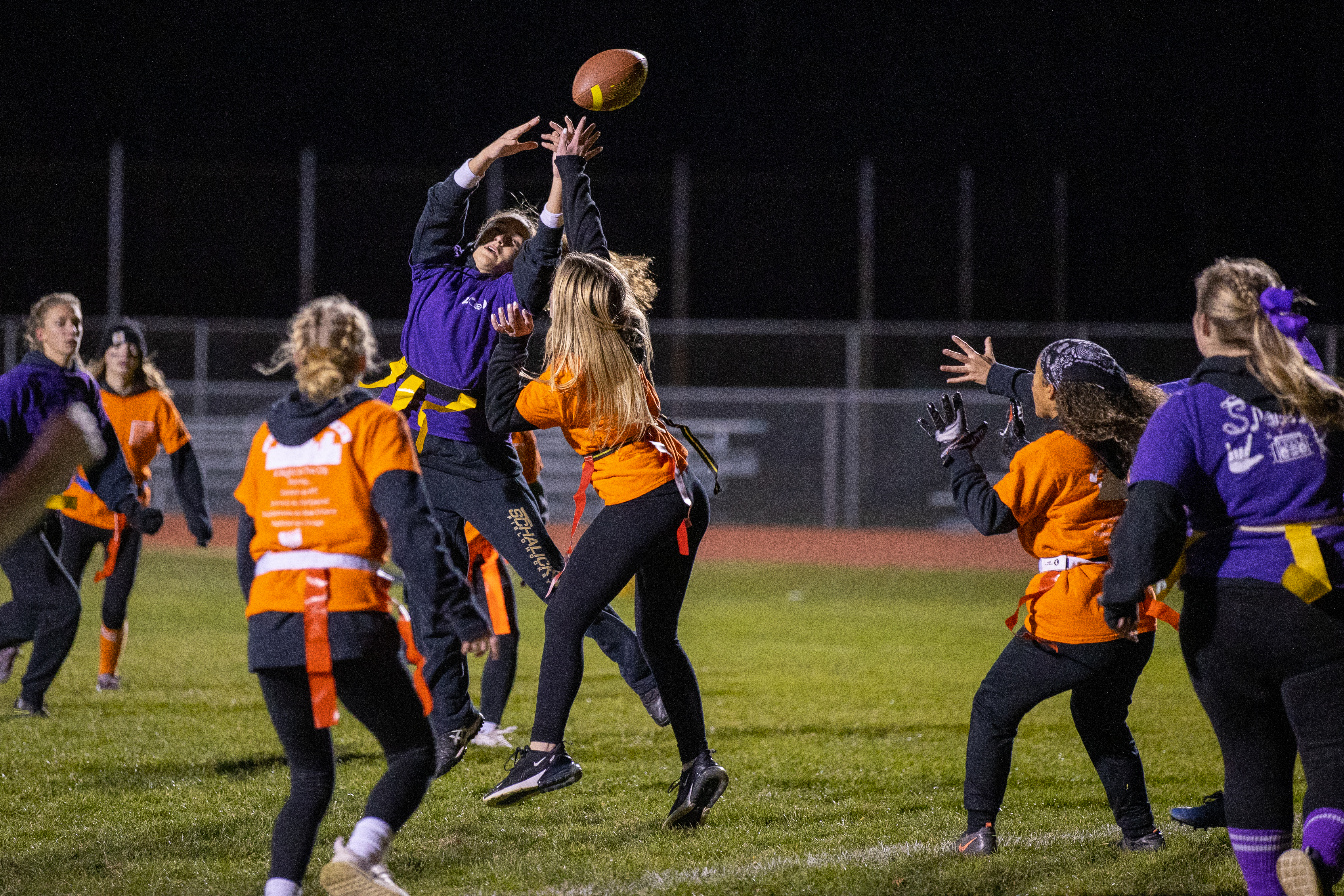 Schalick Powder Puff Flag Football, Nov. 23, 2021 