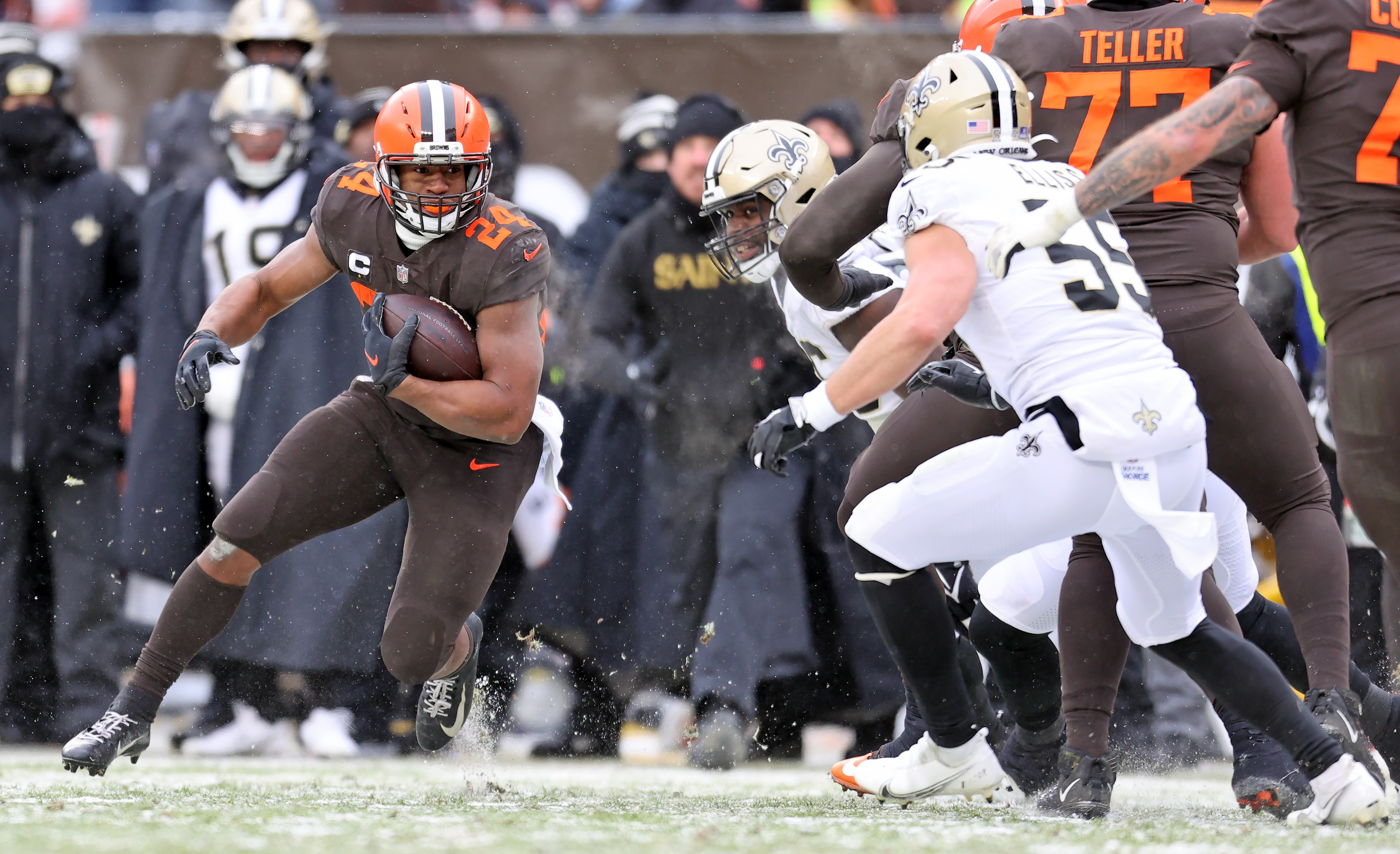 Deshaun Watson, Cade York bring a little heat for Browns vs. Saints – Terry  Pluto's Halftime Scribbles 