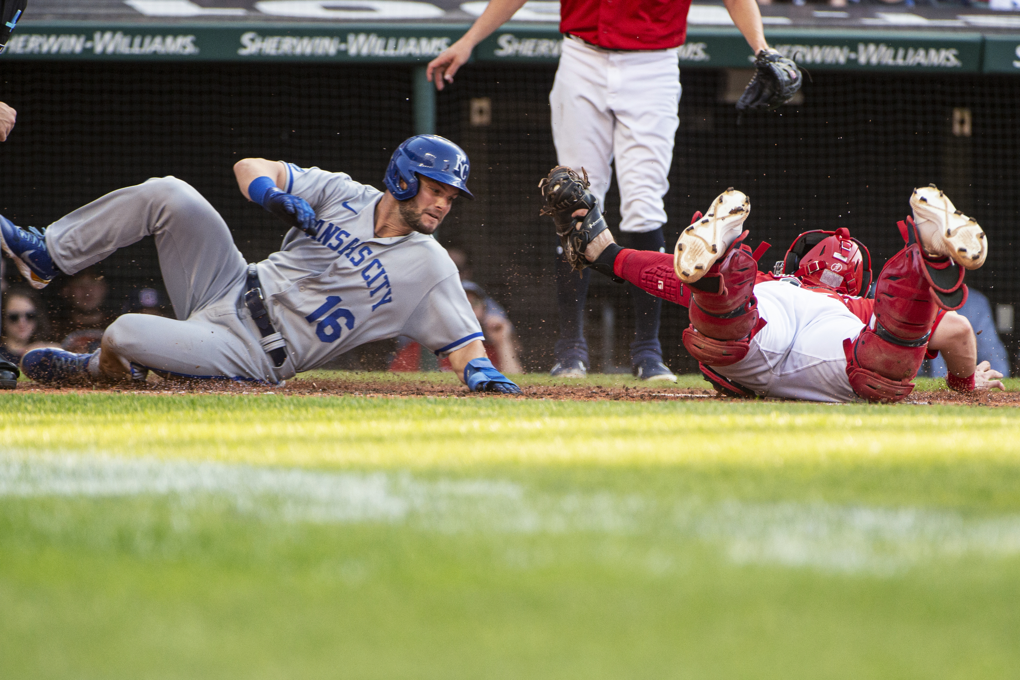 Guardians place catcher Hedges on IL with concussion - NBC Sports