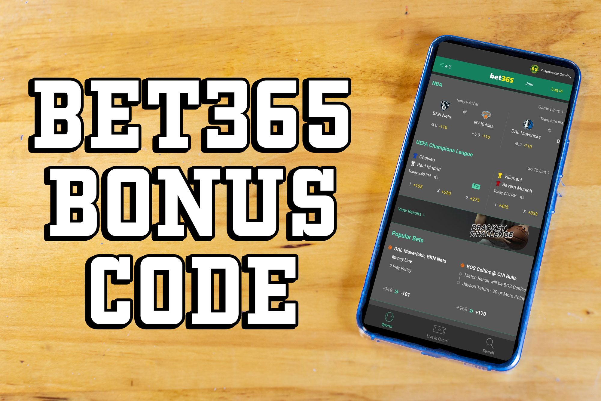 Bet365 Bonus Code ORLIVE: Bet $1, Get $200 in Bonus Bets for