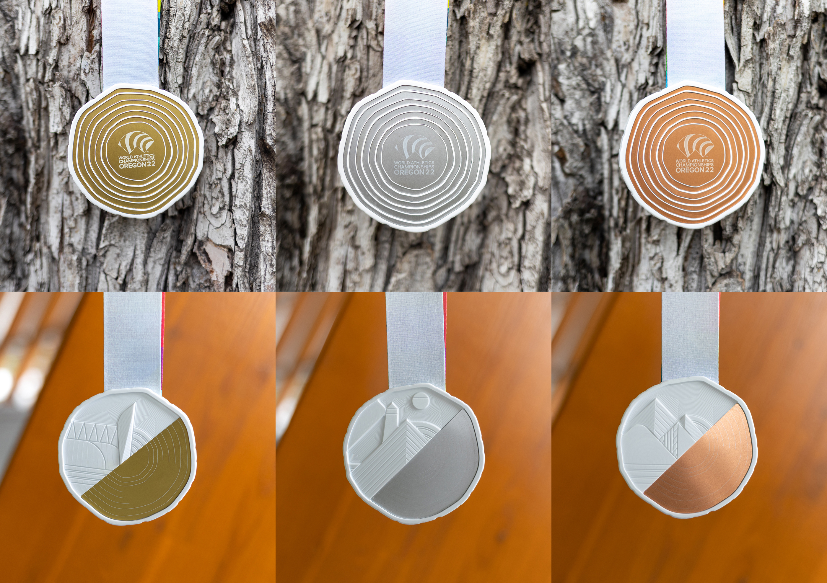 Check out the stunning 2023 World Athletics Championship medals - Canadian  Running Magazine