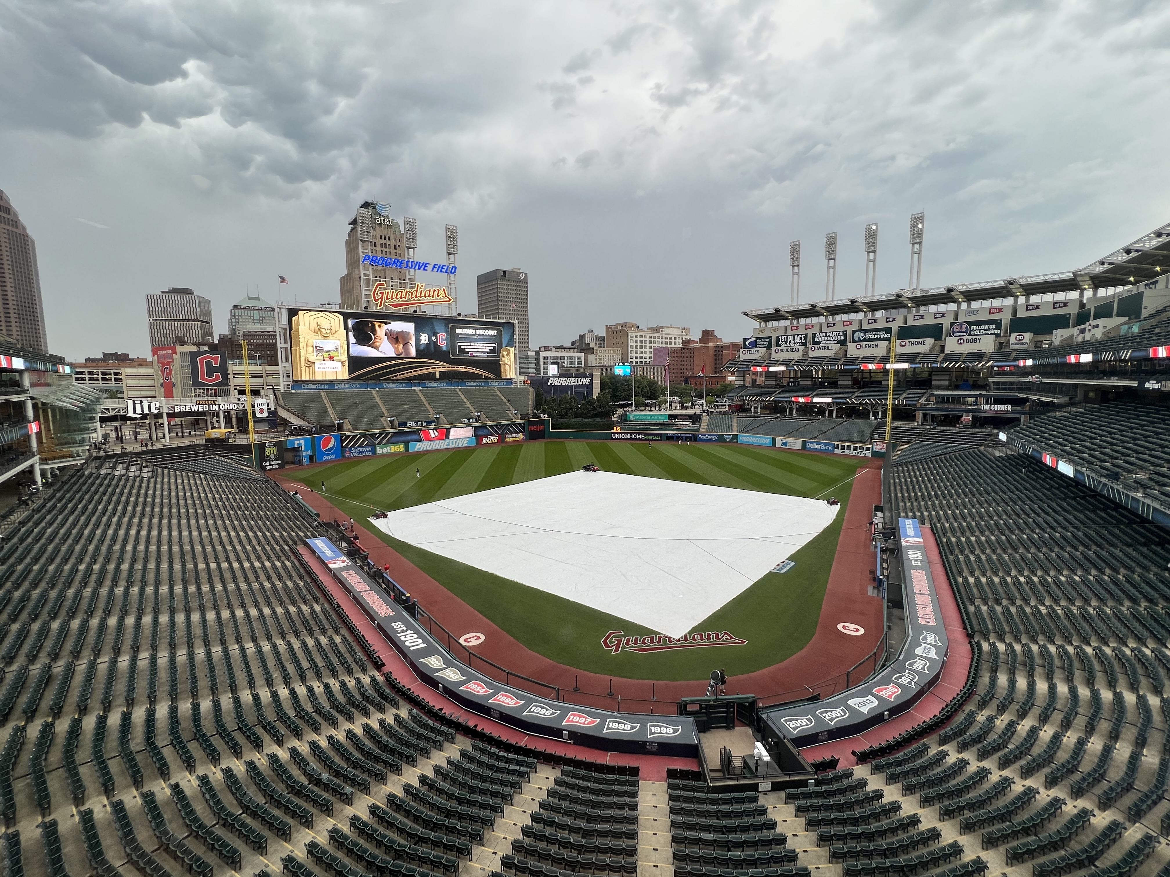 Guardians-Mets game postponed by rain, split doubleheader Sunday Ohio &  Great Lakes News - Bally Sports