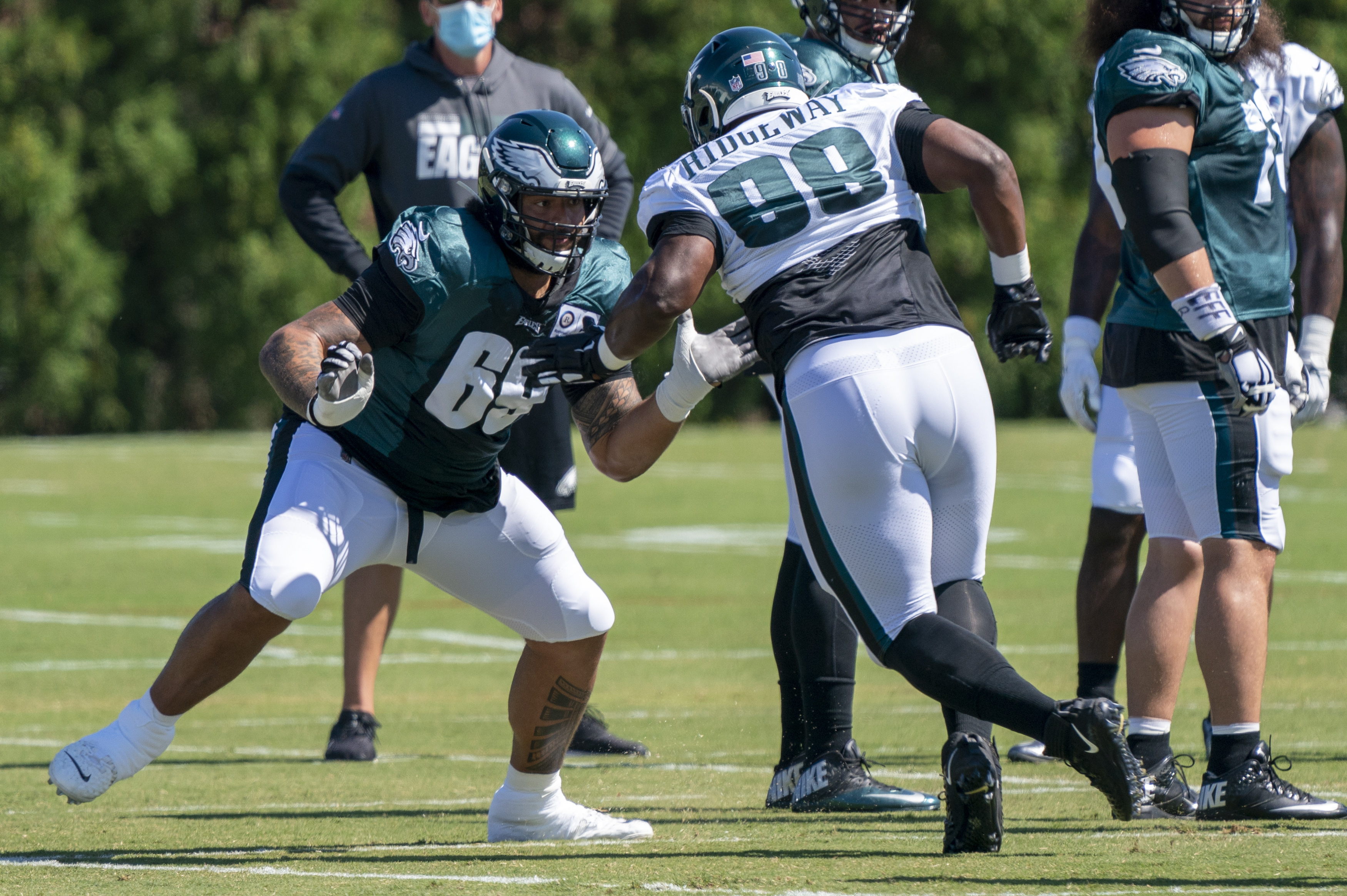 highlights of new Eagles LT Andre Dillard